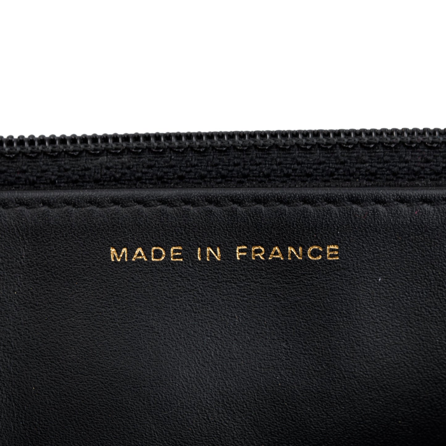 Chanel Black Aged Calfskin Leather Lucky Charms Reissue Wallet on Chain