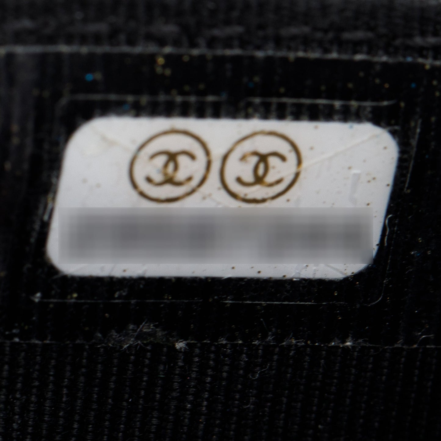 Chanel Black Aged Calfskin Leather Reissue Wallet on Chain