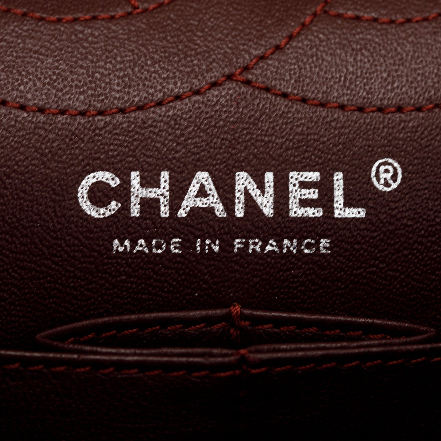 Chanel Black Calfskin Leather 2.55 Reissue 226 Double Flap Bag