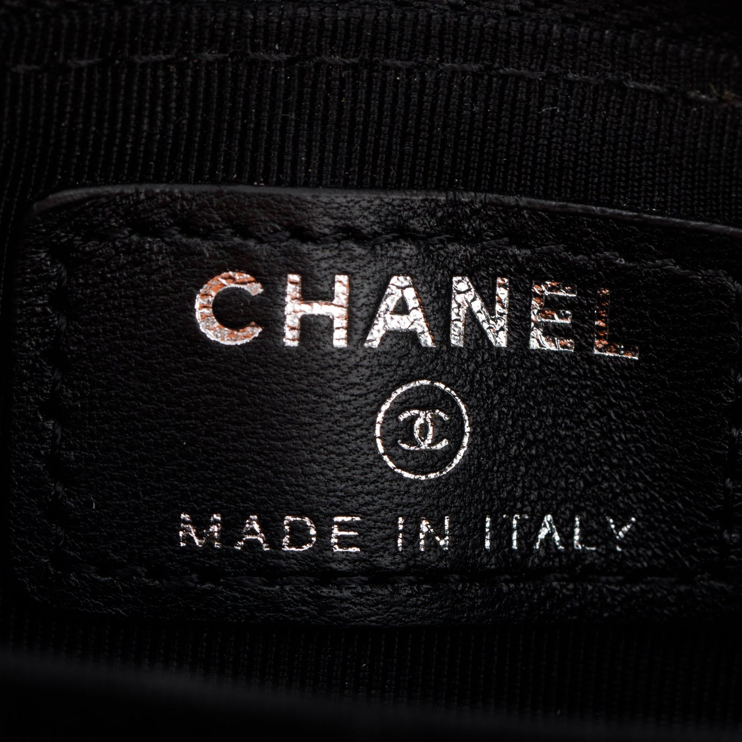 Chanel Black Calfskin Leather Classic Zipped Coin Purse