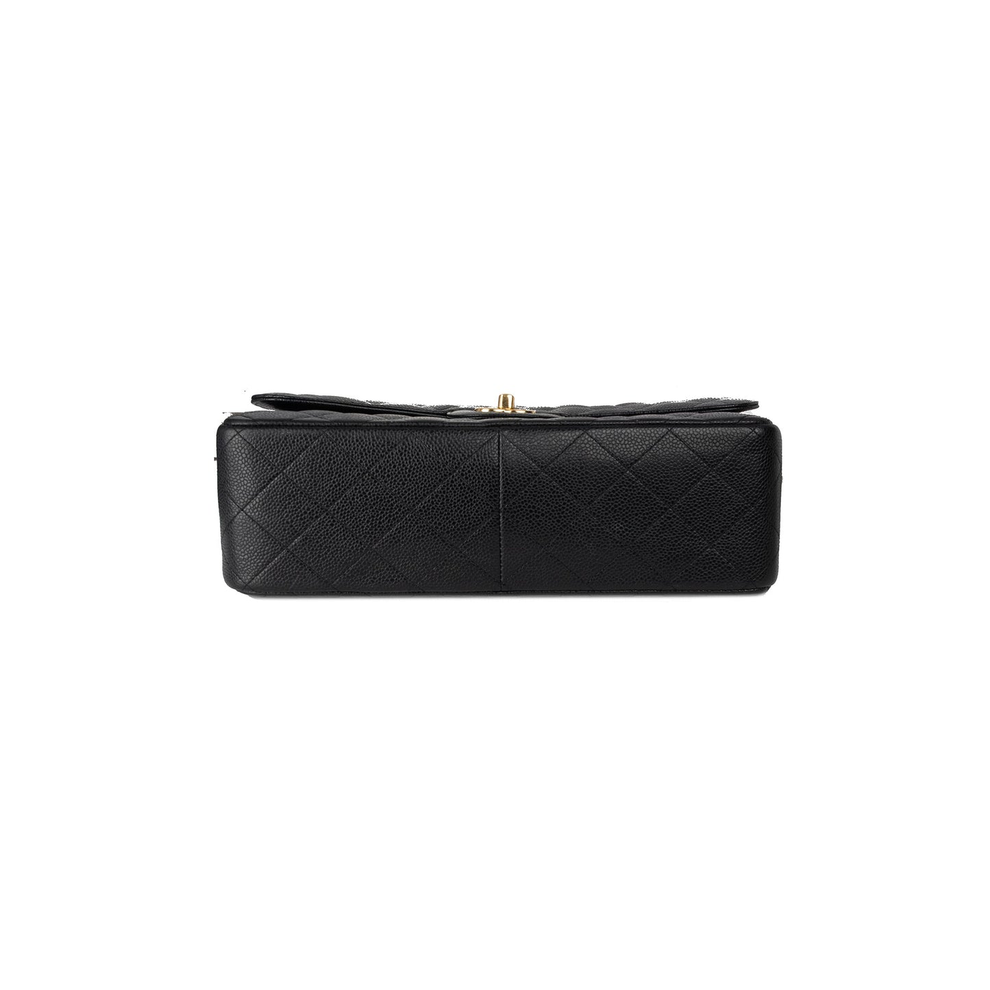 Chanel Black Caviar Classic Jumbo Double Flap Bag