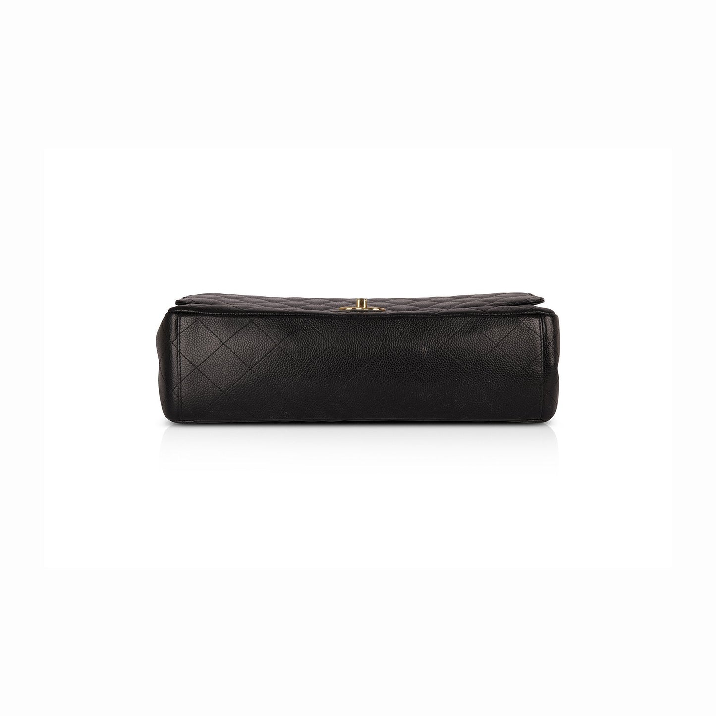 Chanel Black Caviar Classic Maxi Double Flap Bag
