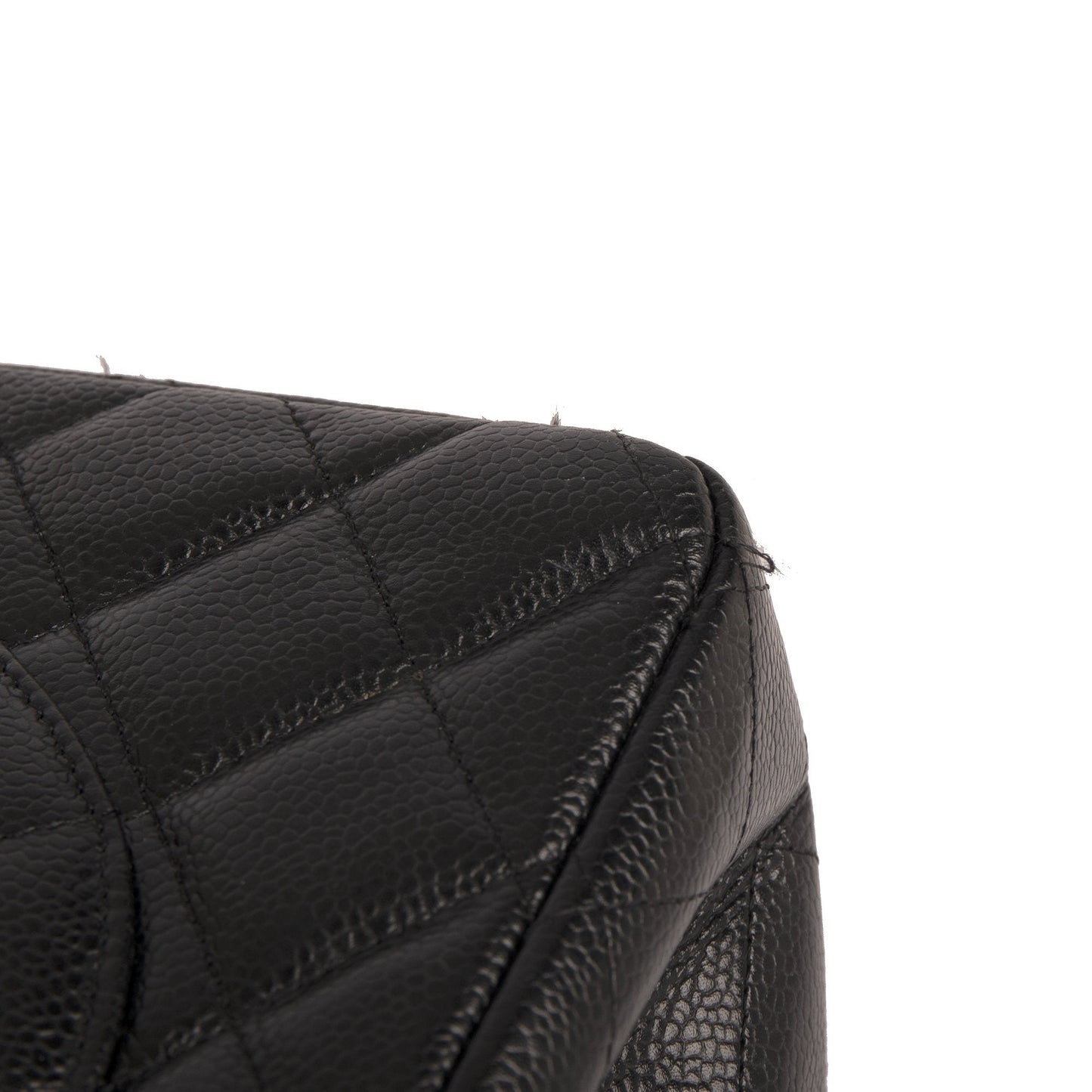 Chanel Black Caviar Classic Maxi Double Flap Bag