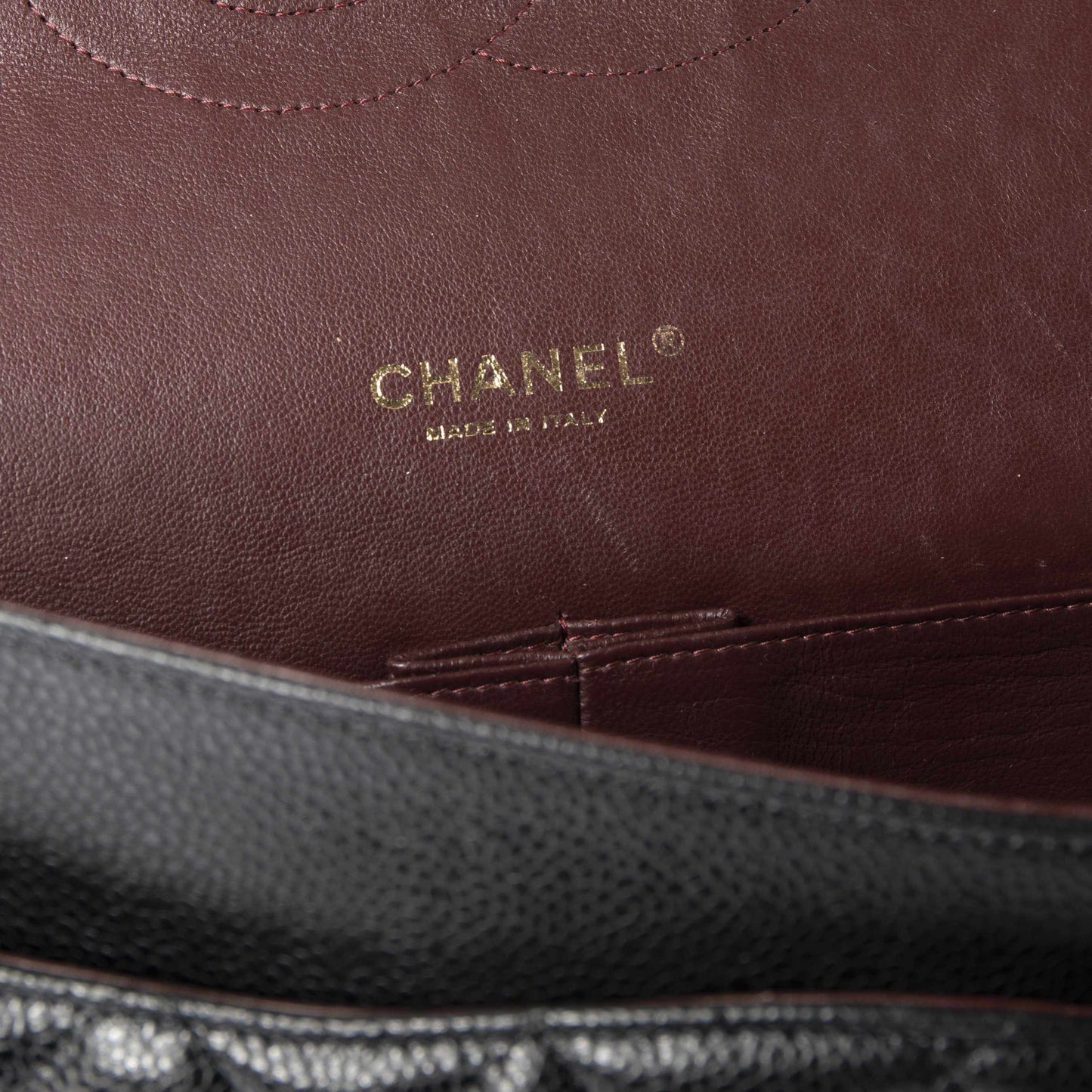 Chanel Black Caviar Classic Maxi Double Flap Bag