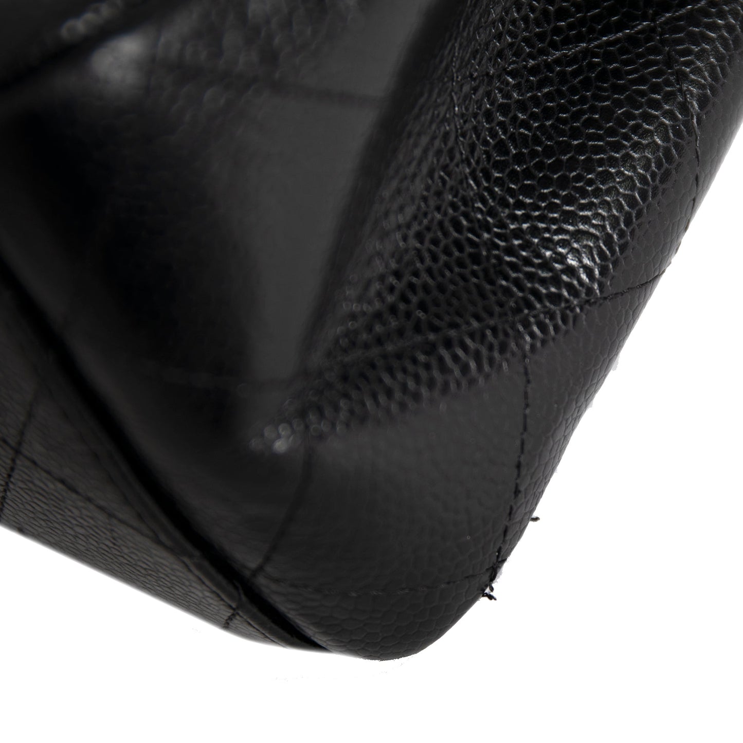 Chanel Black Caviar Classic Maxi Double Flap Bag