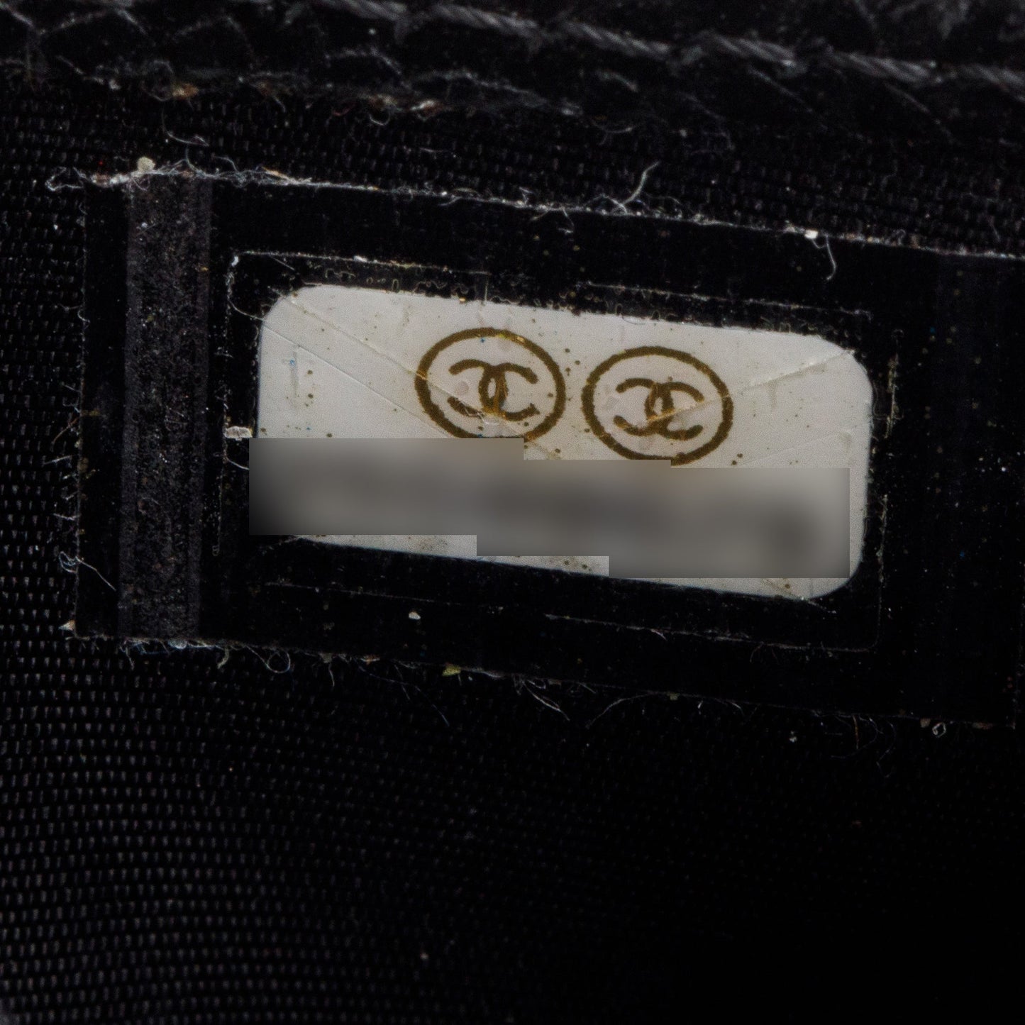 Chanel Black Caviar Leather Classic Card Holder