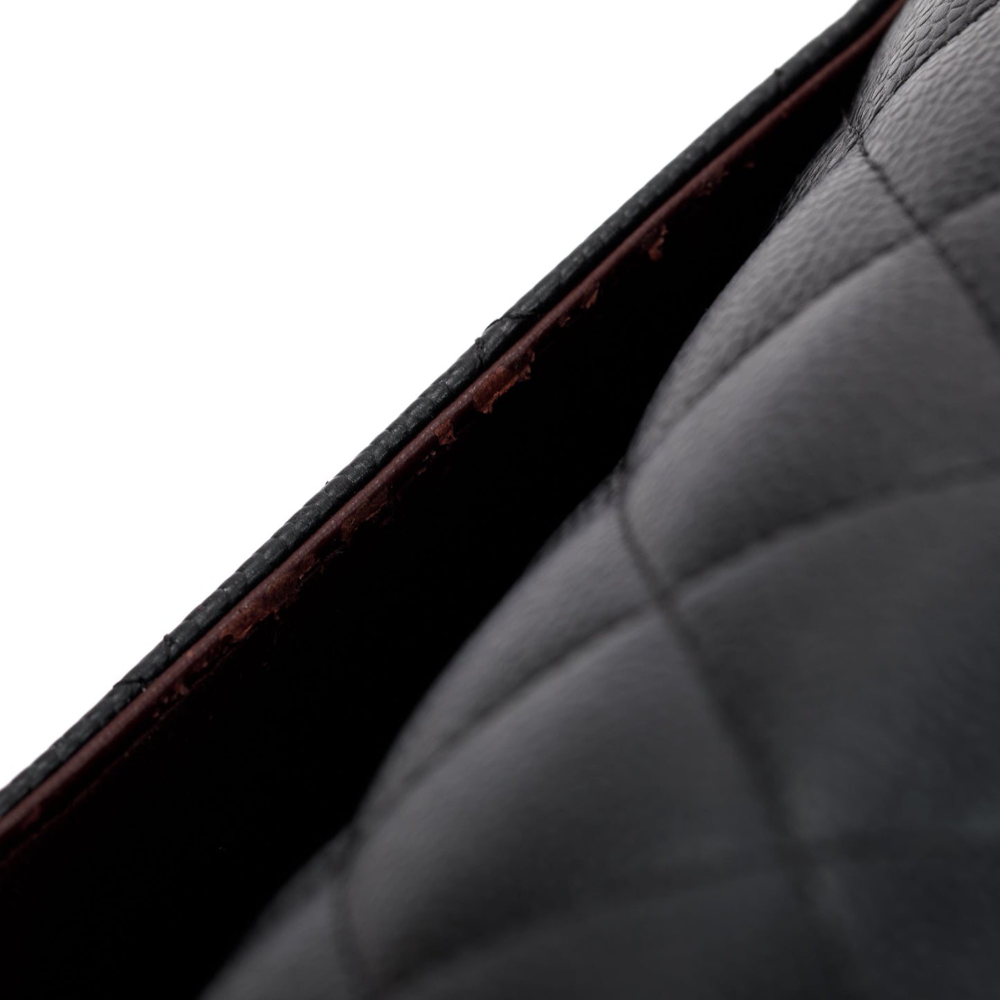 Chanel Black Caviar Leather Classic Jumbo Double Flap Bag