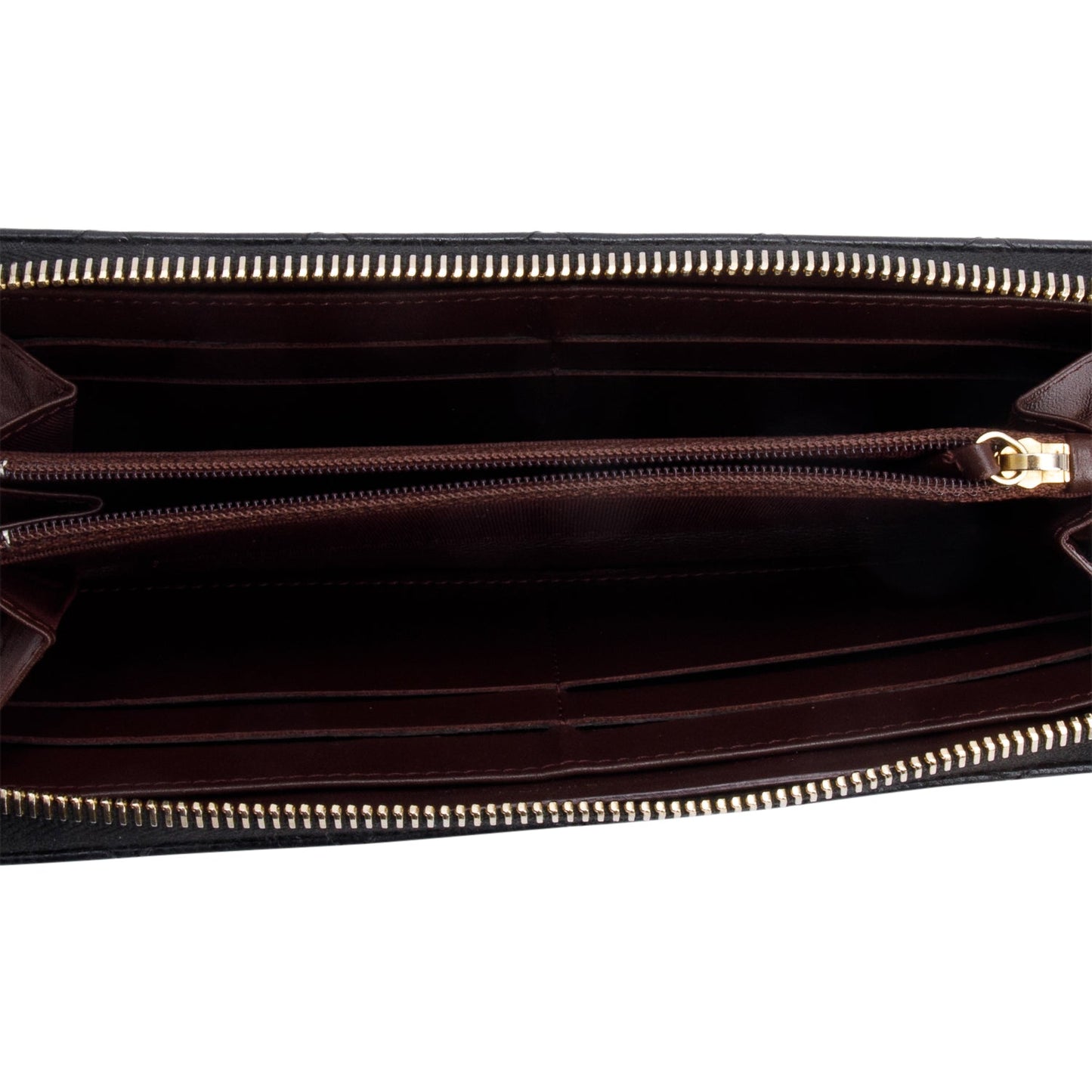 Chanel Black Caviar Leather Classic Long Zipped Wallet
