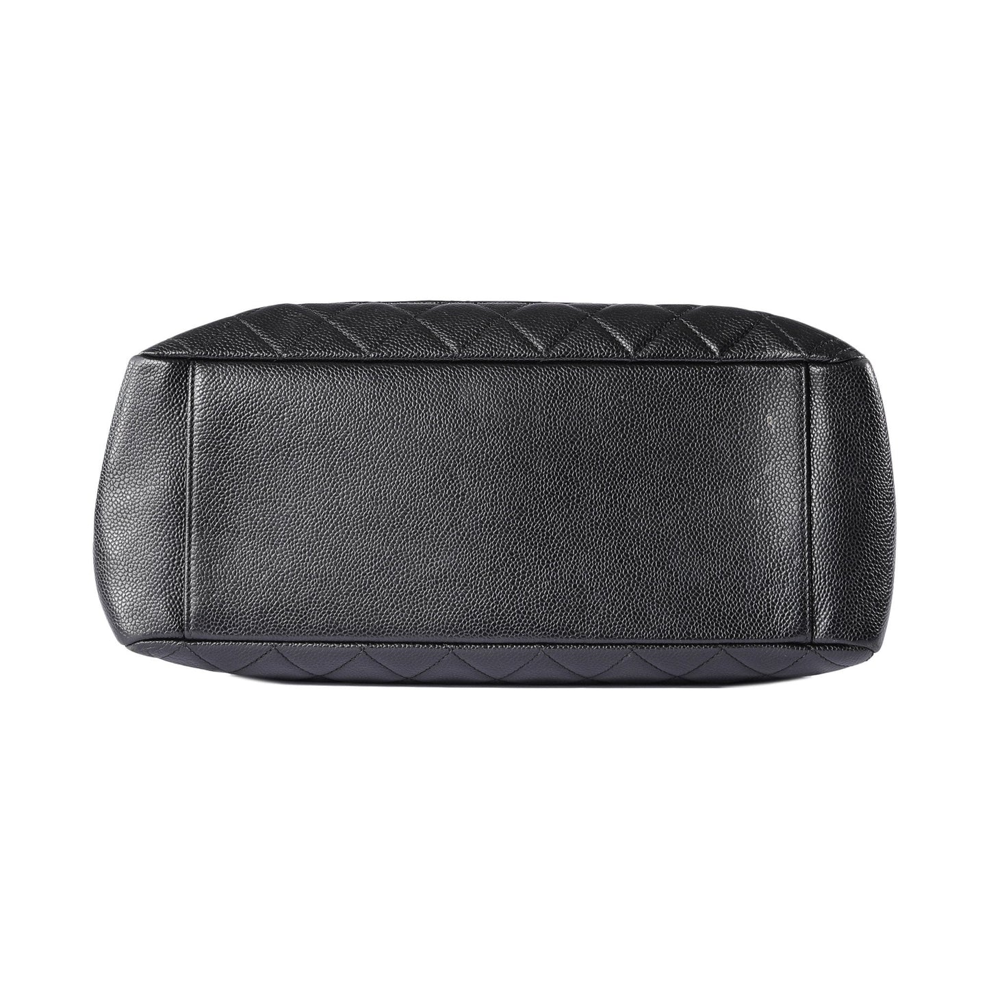 Chanel Black Caviar Leather Grand Shopping Tote (GST)