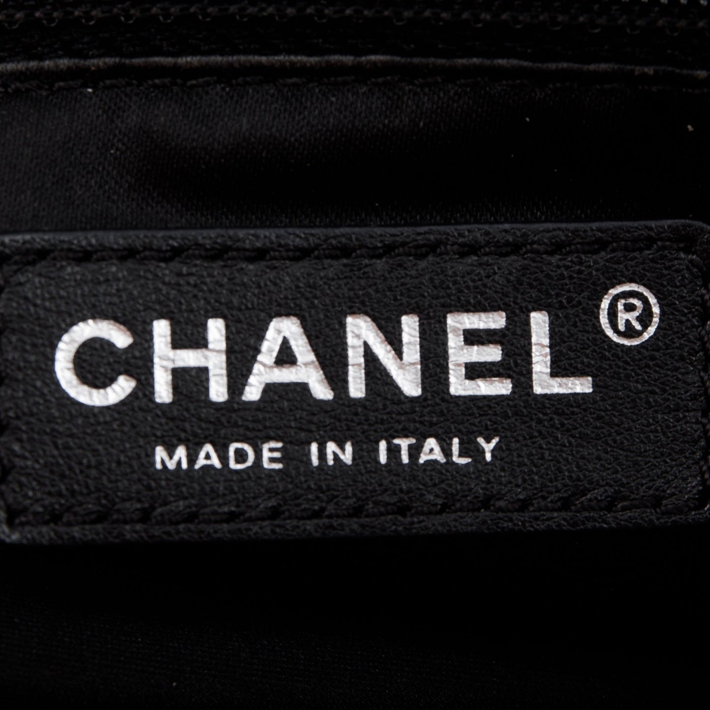 Chanel Black Caviar Leather Grand Shopping Tote (GST)