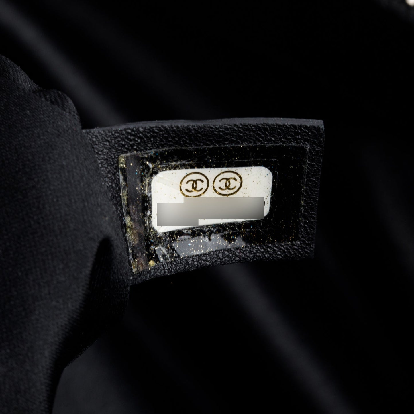 Chanel Black Caviar Leather Grand Shopping Tote (GST)