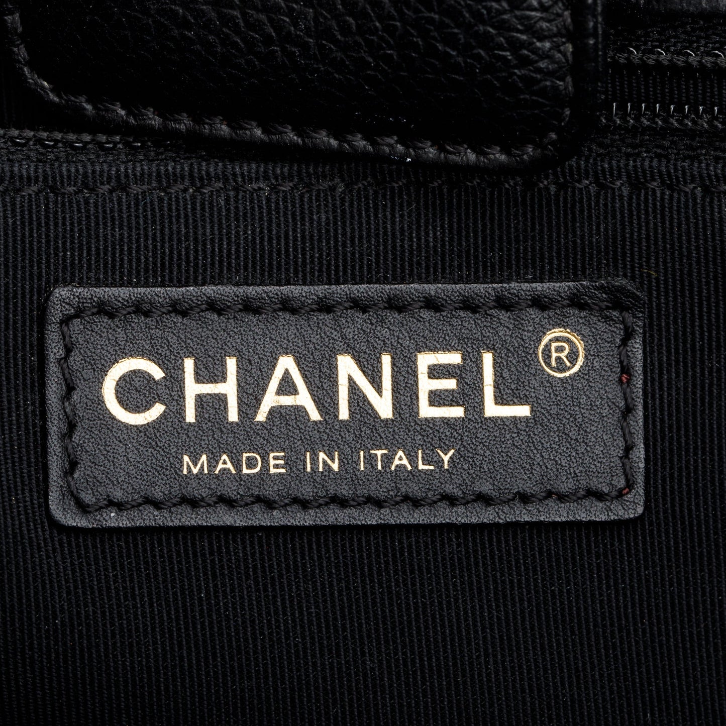 Chanel Black Caviar Leather Medium Executive Cerf Tote