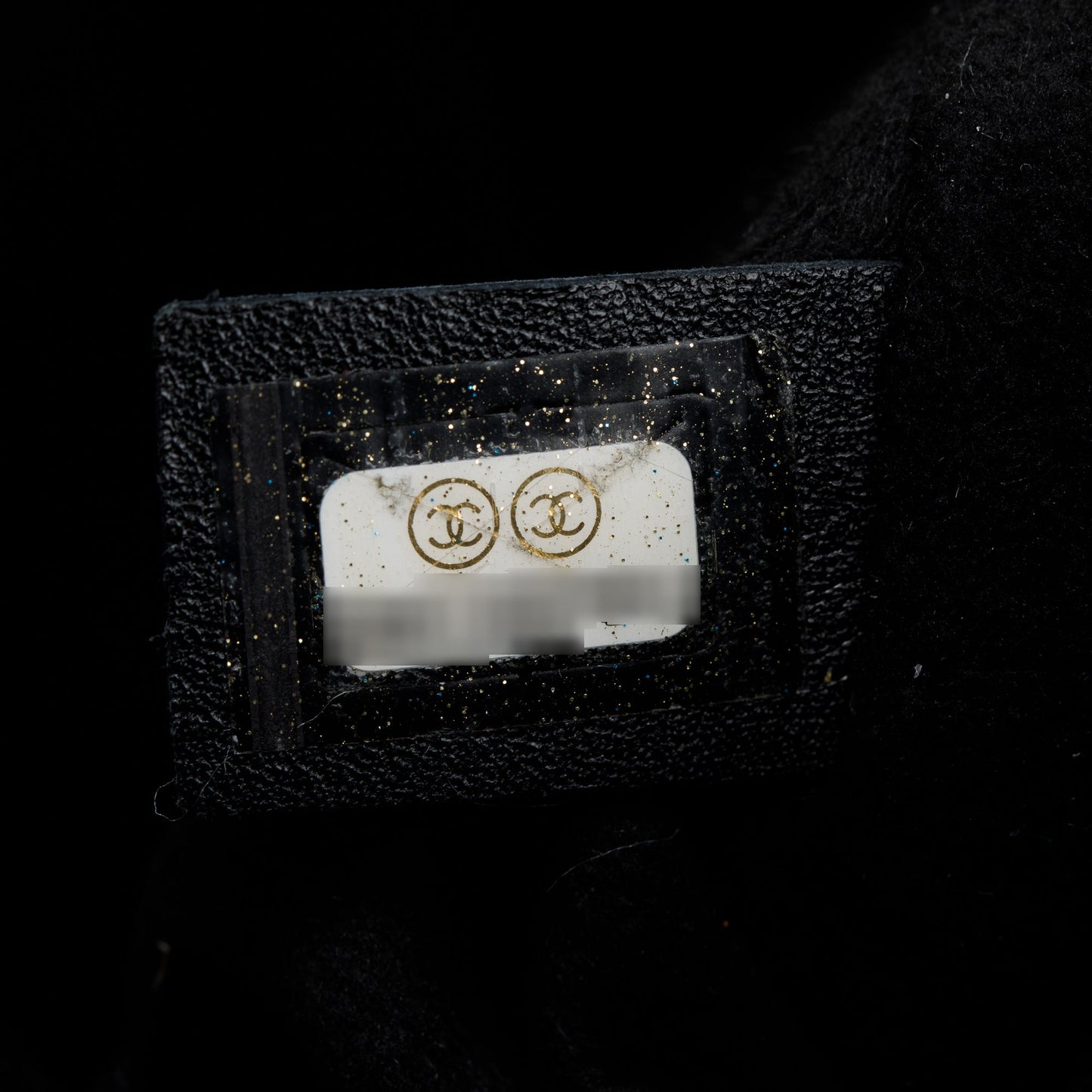 Chanel Black Caviar Leather Medium Studded Deauville Tote