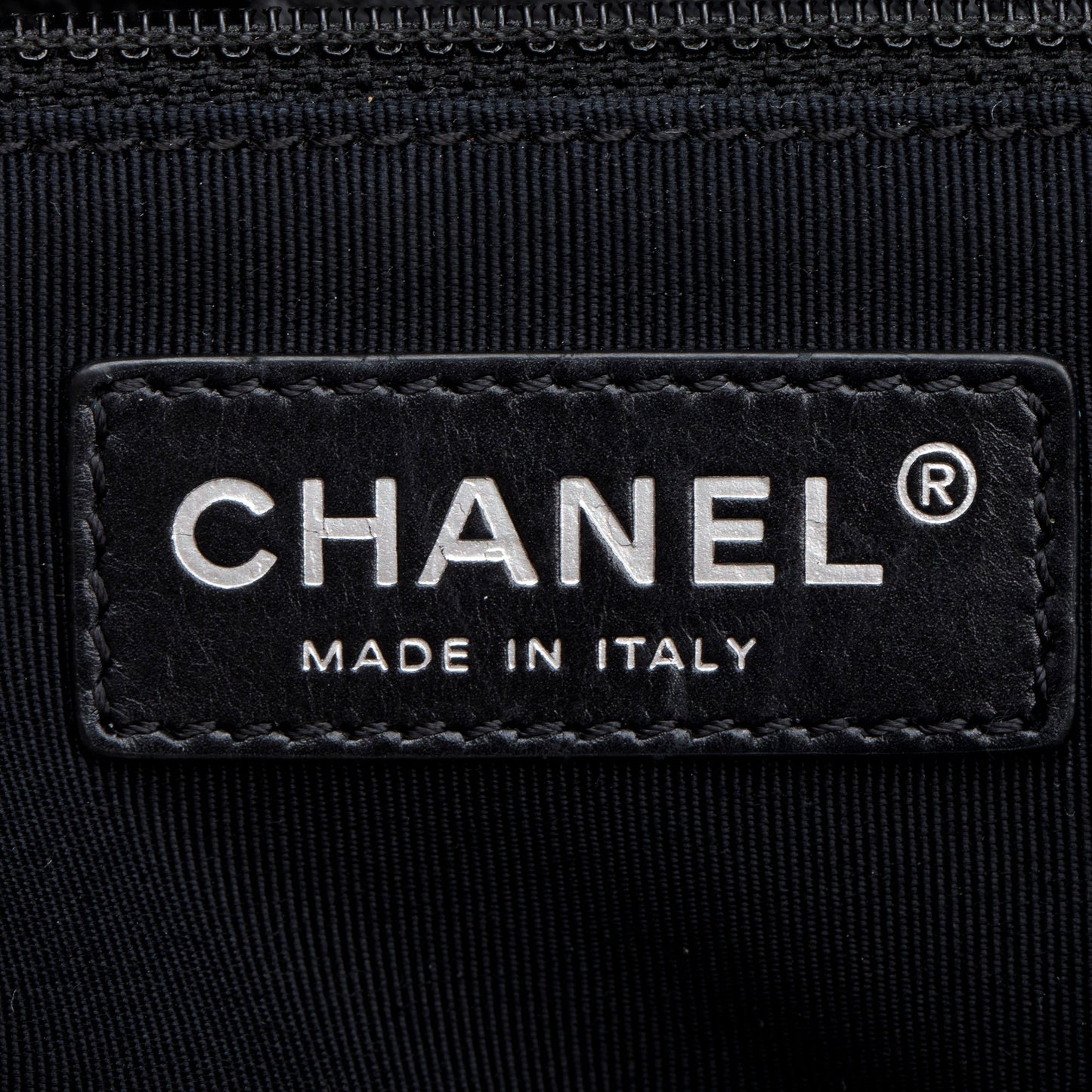 Chanel Black Caviar Leather Medium Tall Cerf Tote
