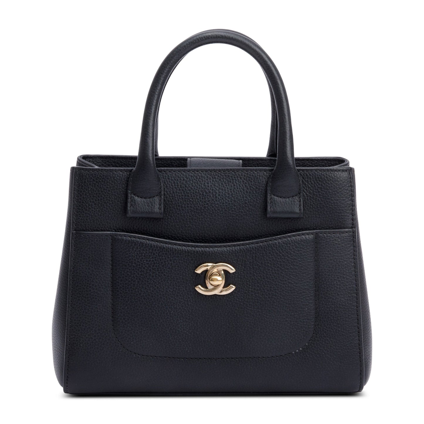 Chanel Black Caviar Leather Mini Neo Executive Tote