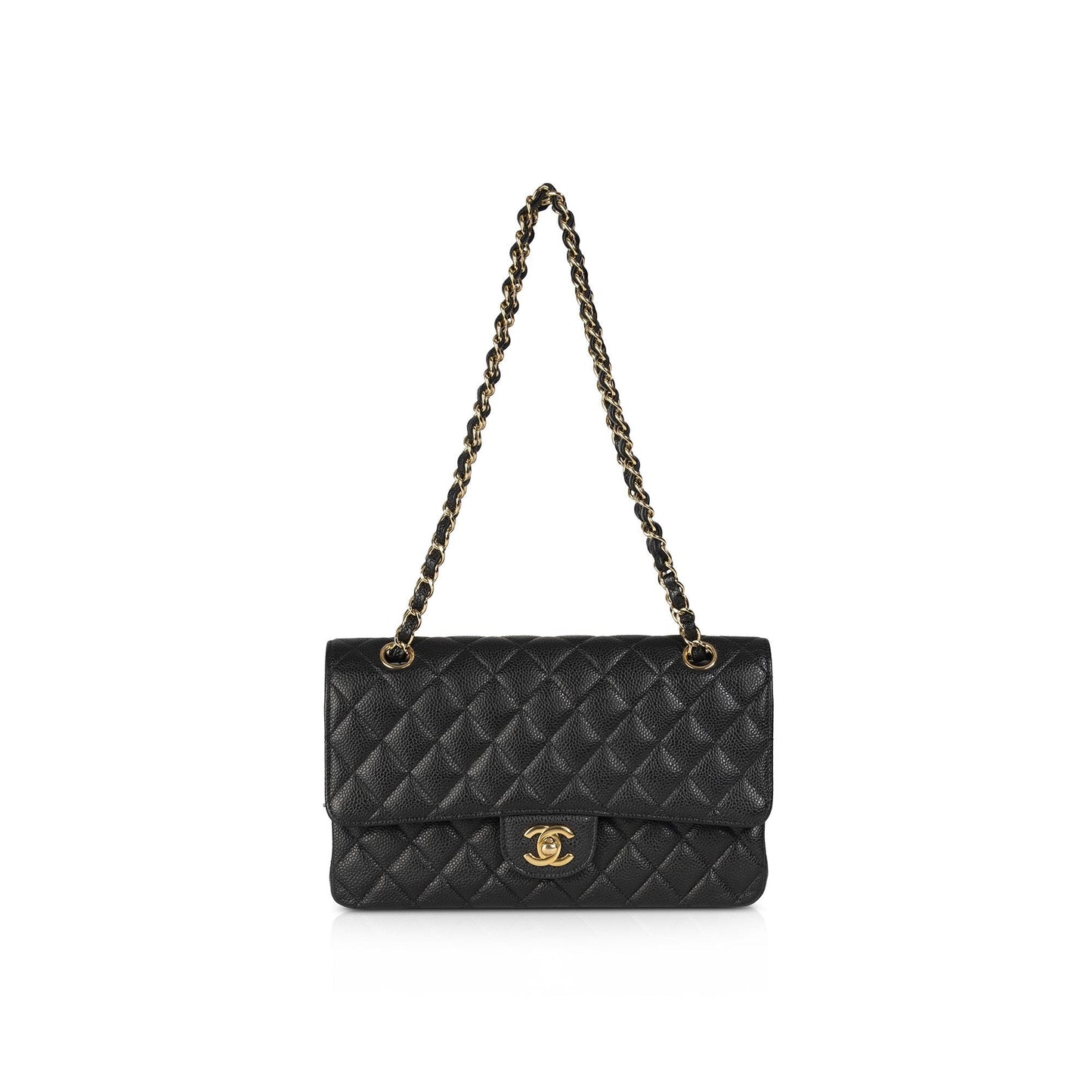 Chanel Black Caviar Medium Classic Double Flap Bag