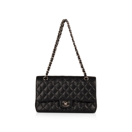 Chanel Black Caviar Medium Classic Double Flap Bag