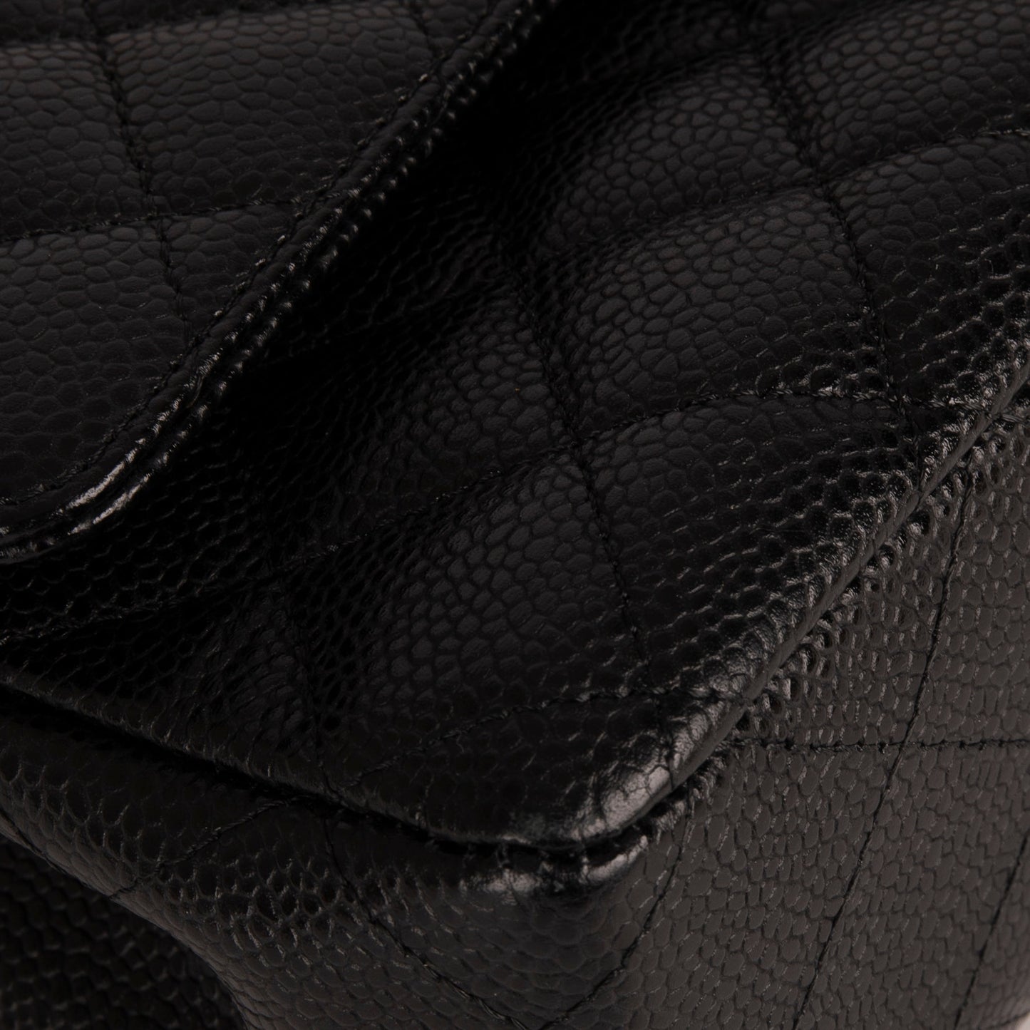Chanel Black Caviar Medium Classic Double Flap Bag