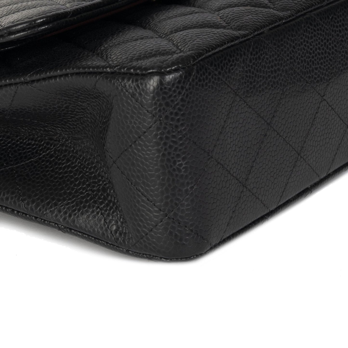 Chanel Black Caviar Medium Classic Double Flap Bag