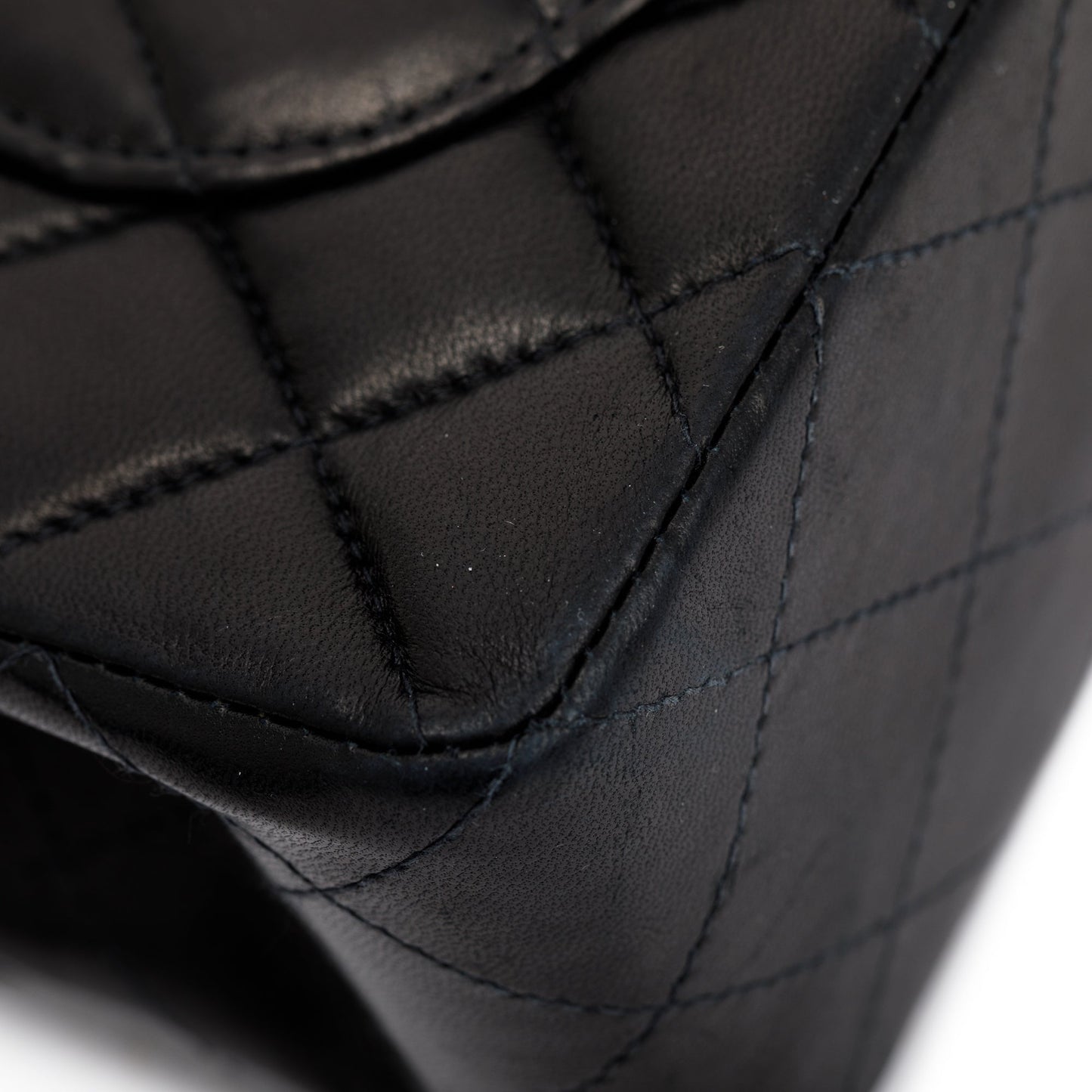 Chanel Black Lambskin Classic Small Double Flap Bag