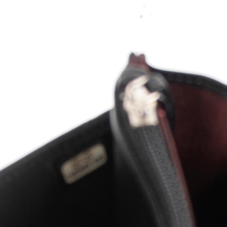 Chanel Black Lambskin Classic Wallet on Chain