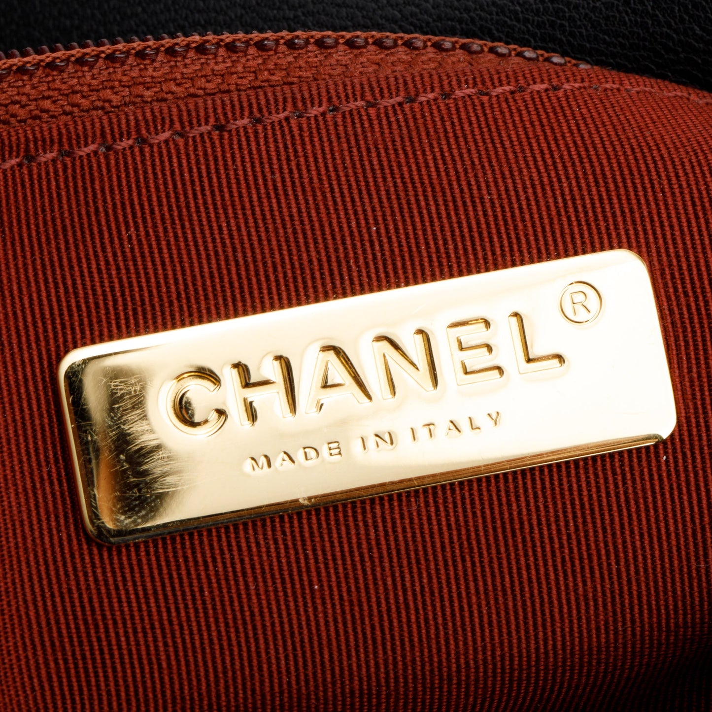 Chanel Black Lambskin Leather Maxi 19 Flap Bag
