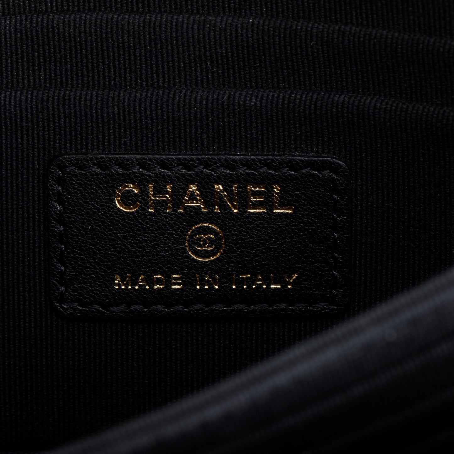 Chanel Black Lambskin Leather Mini Trendy CC Wallet on Chain