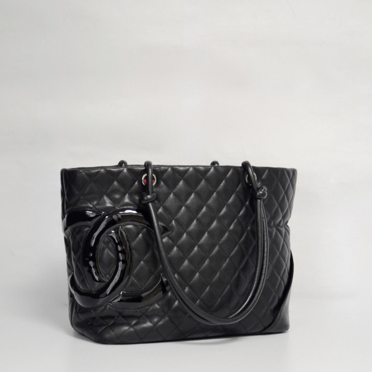Chanel Black Ligne Cambon Tote