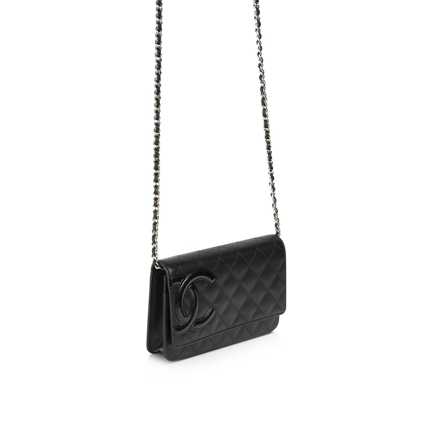 Chanel Black Ligne Cambon Wallet on Chain