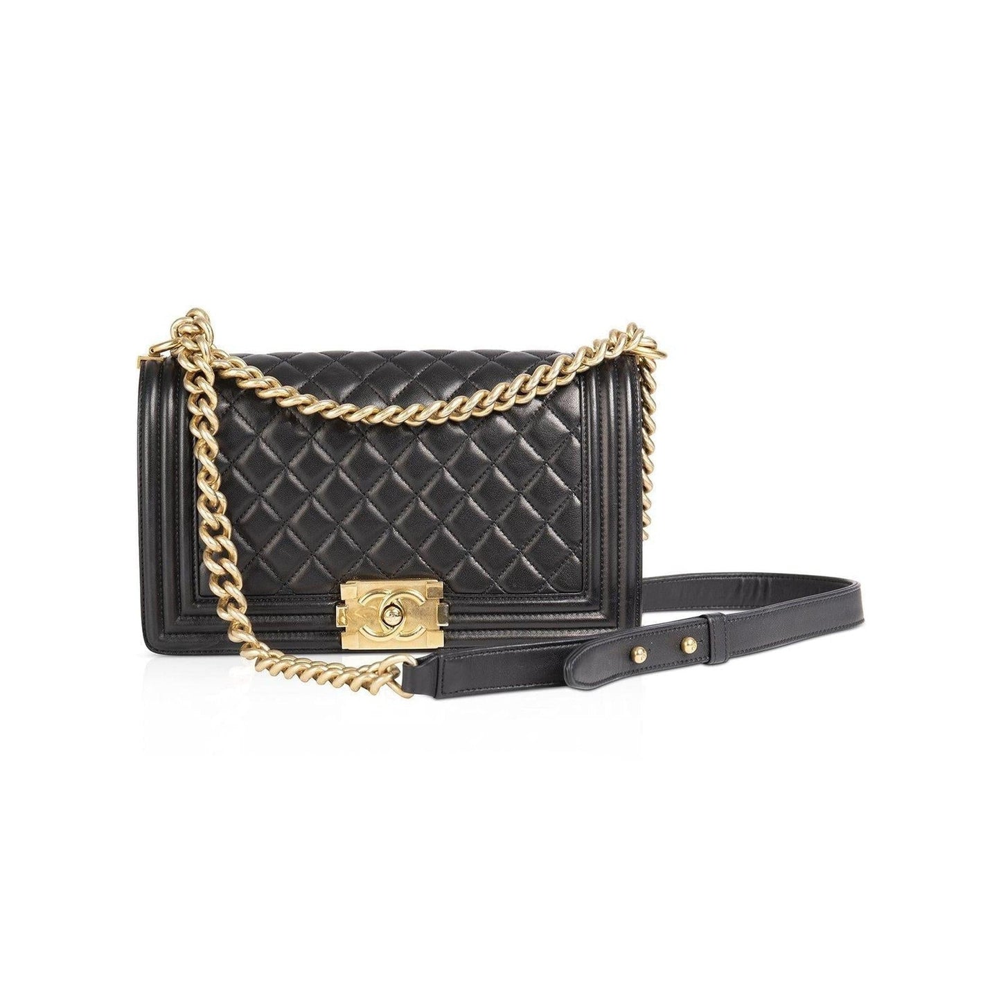 Chanel Black Medium Boy Bag
