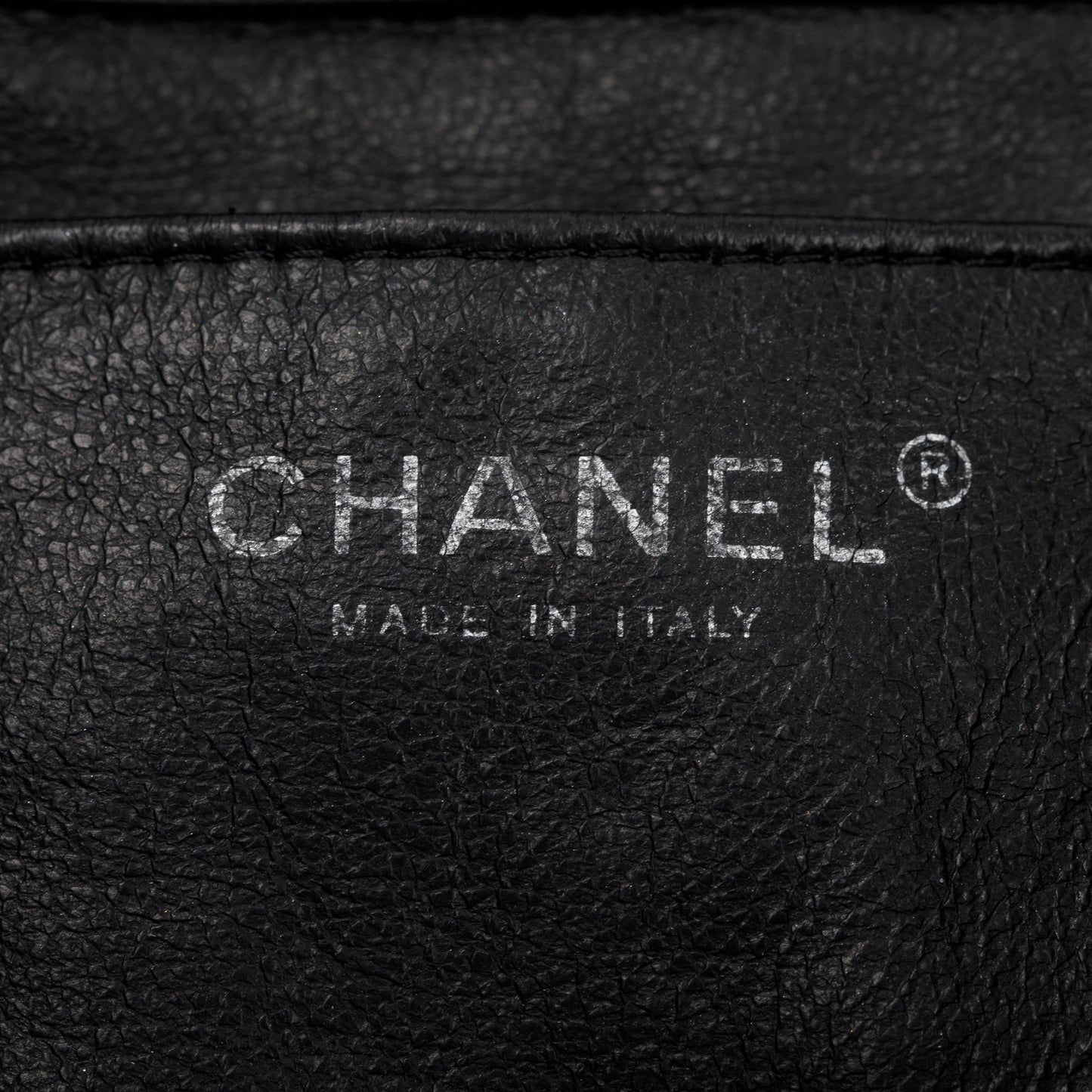 Chanel Black Quilted Patent Leather New Clutch
