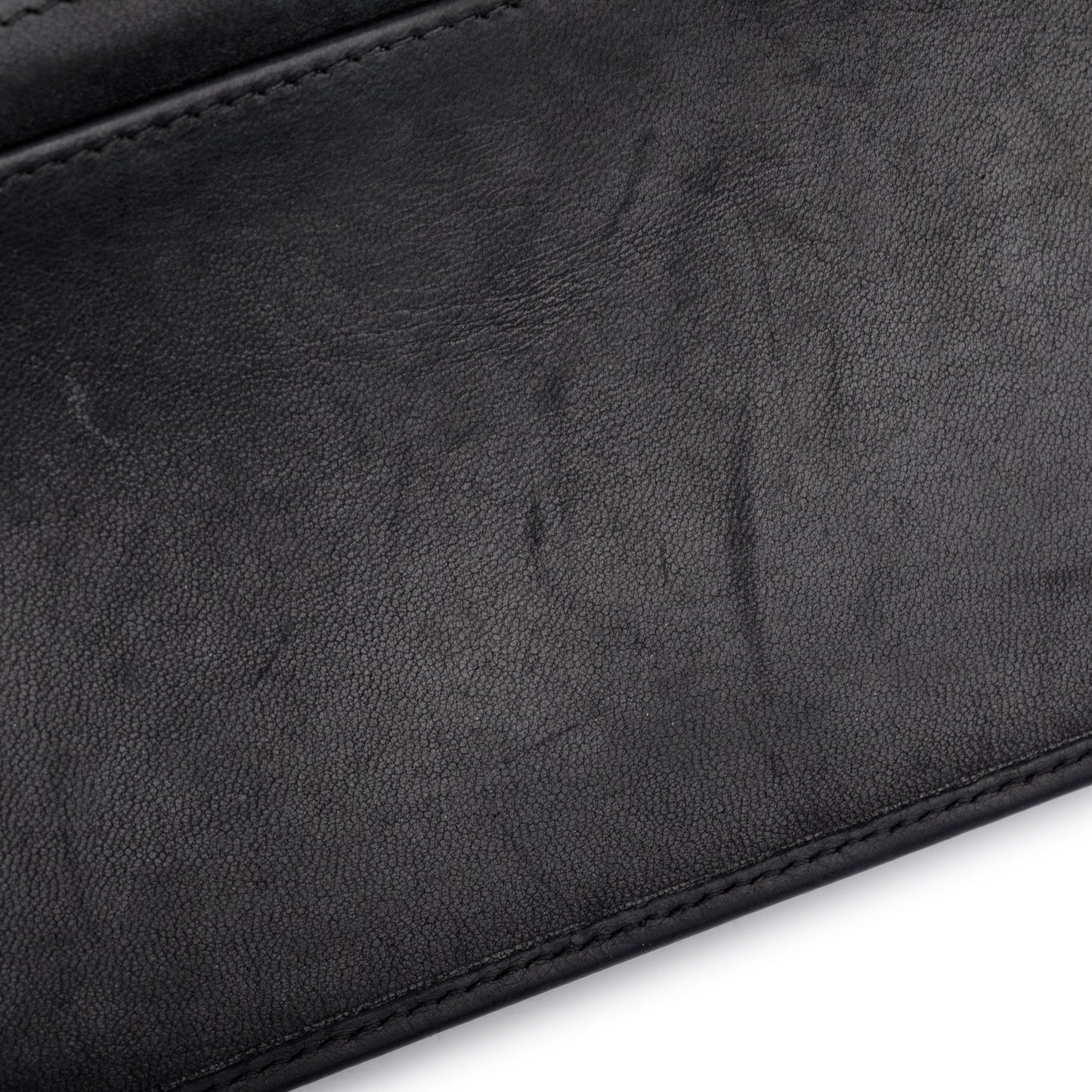 Chanel Black Vertical Quilt Lambskin Leather Interlocking CC Long Bifold Wallet