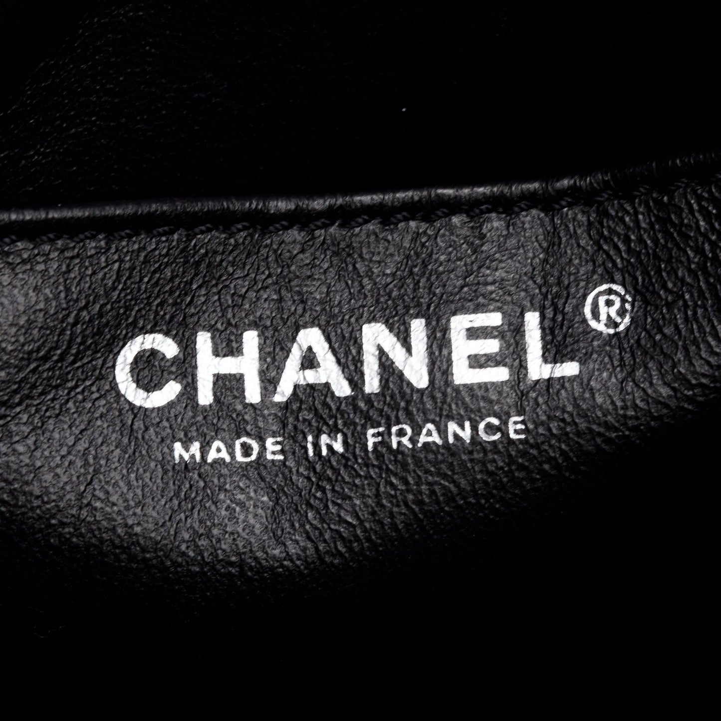 Chanel Black/White Quilted Calfskin Leather Bicolor Vertical Tote