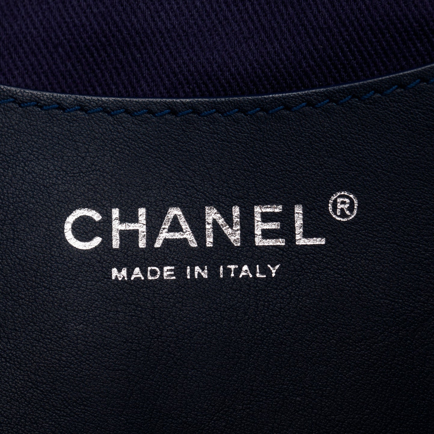 Chanel Blue Denim Camellia Tote Bag