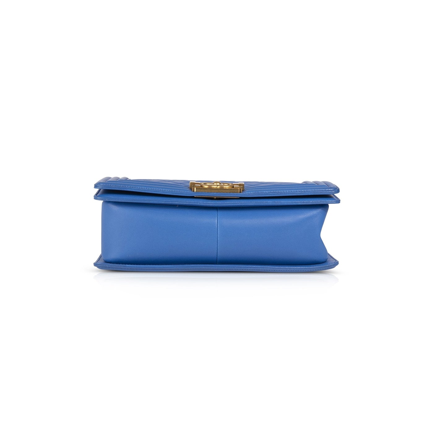 Chanel Blue Medium Boy Bag