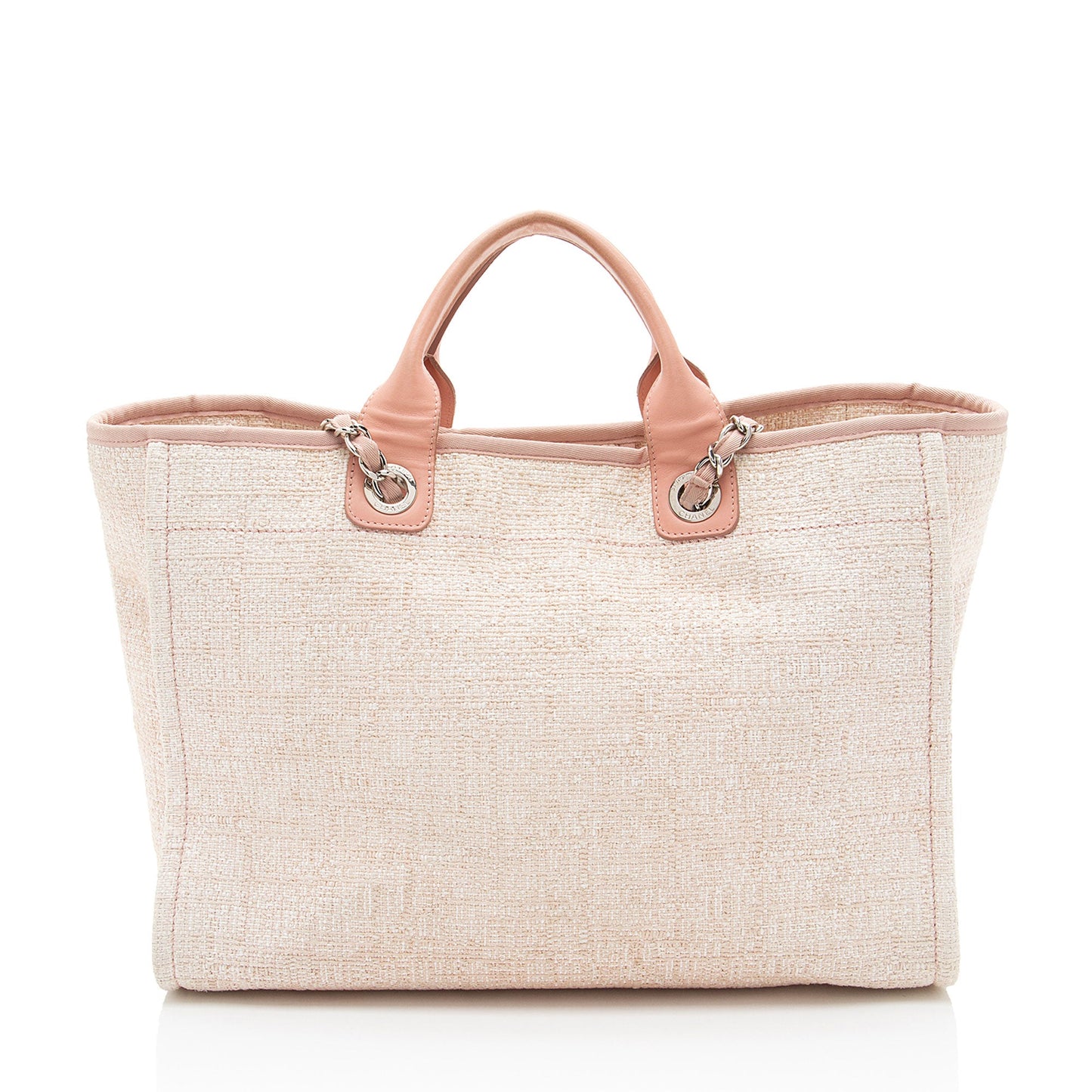 Chanel Boucle Lurex Deauville Medium Tote