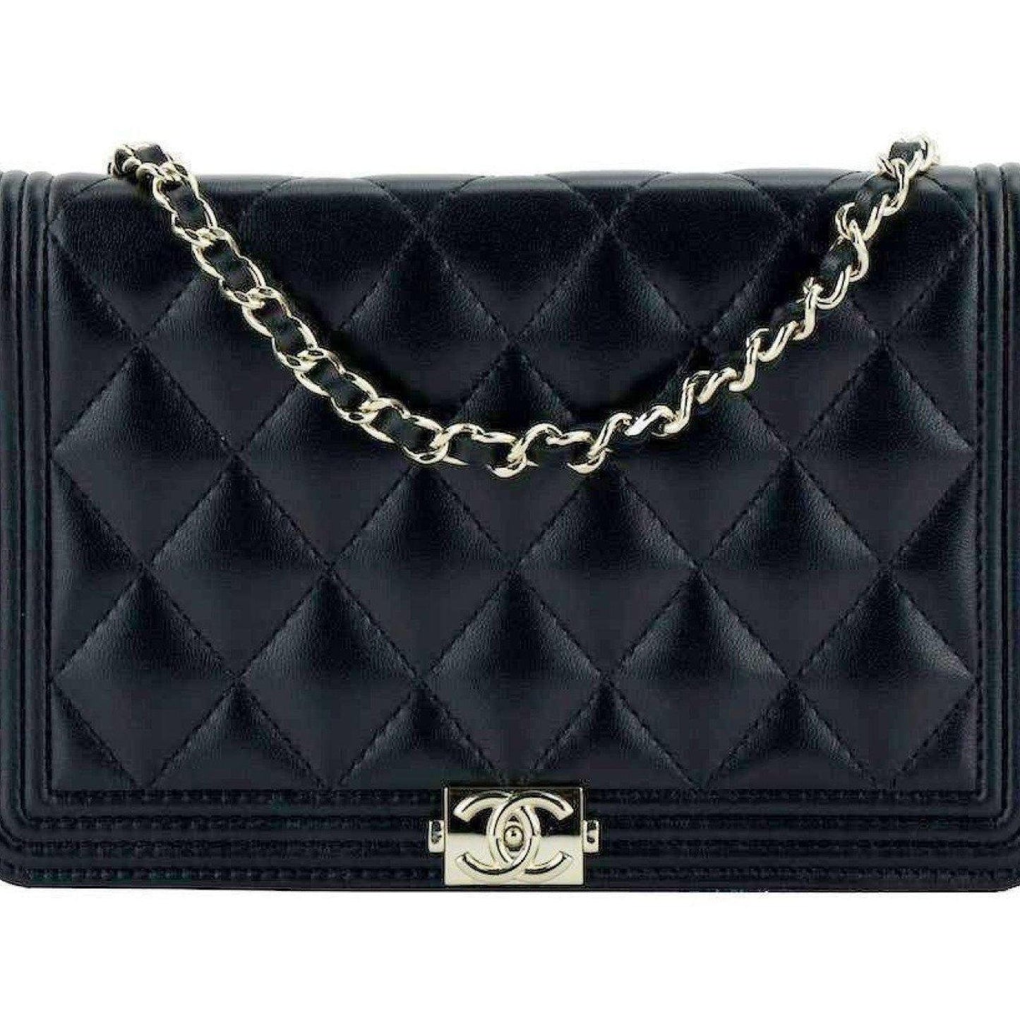 Chanel Boy Wallet on Chain