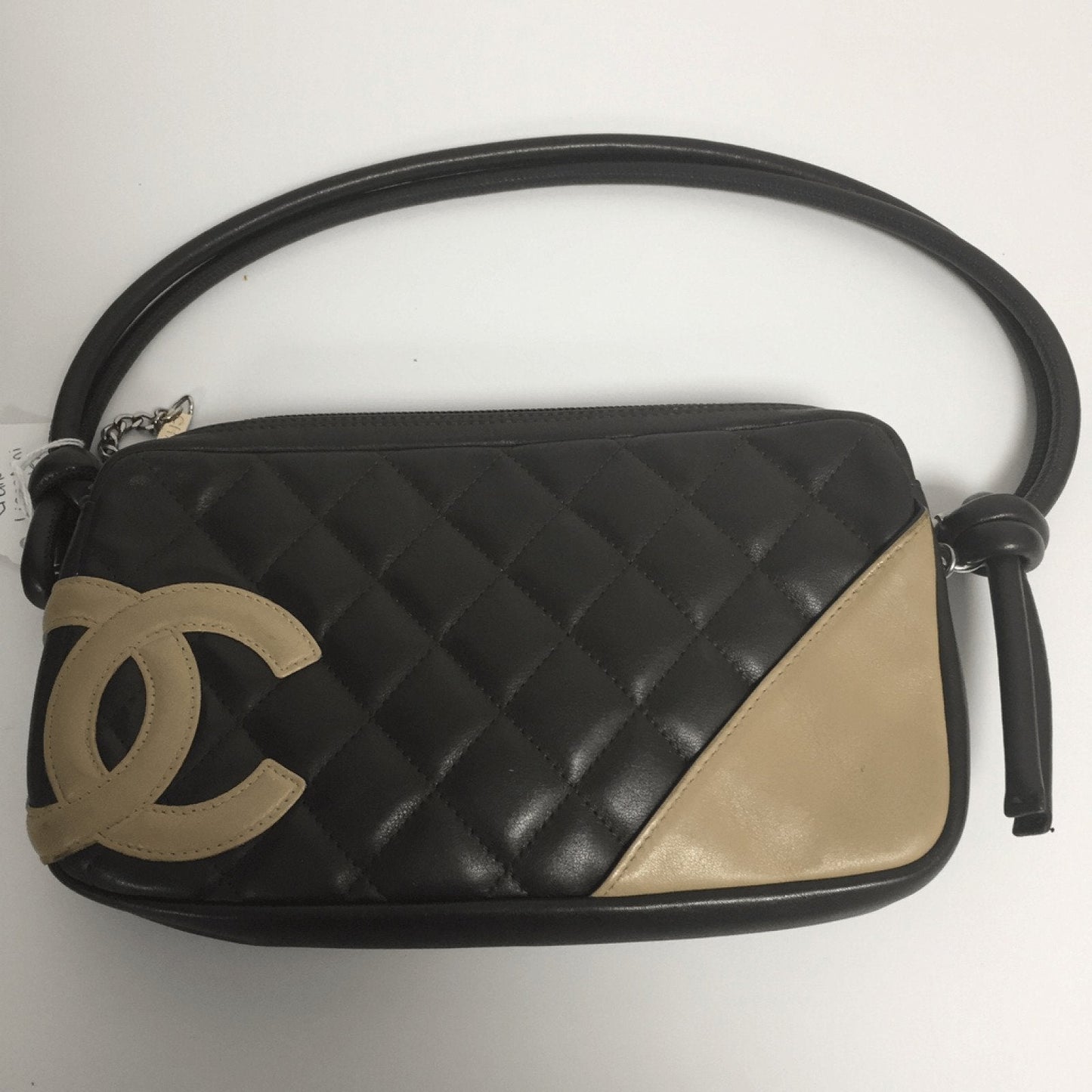 Chanel Brown Ligne Mini Bowler