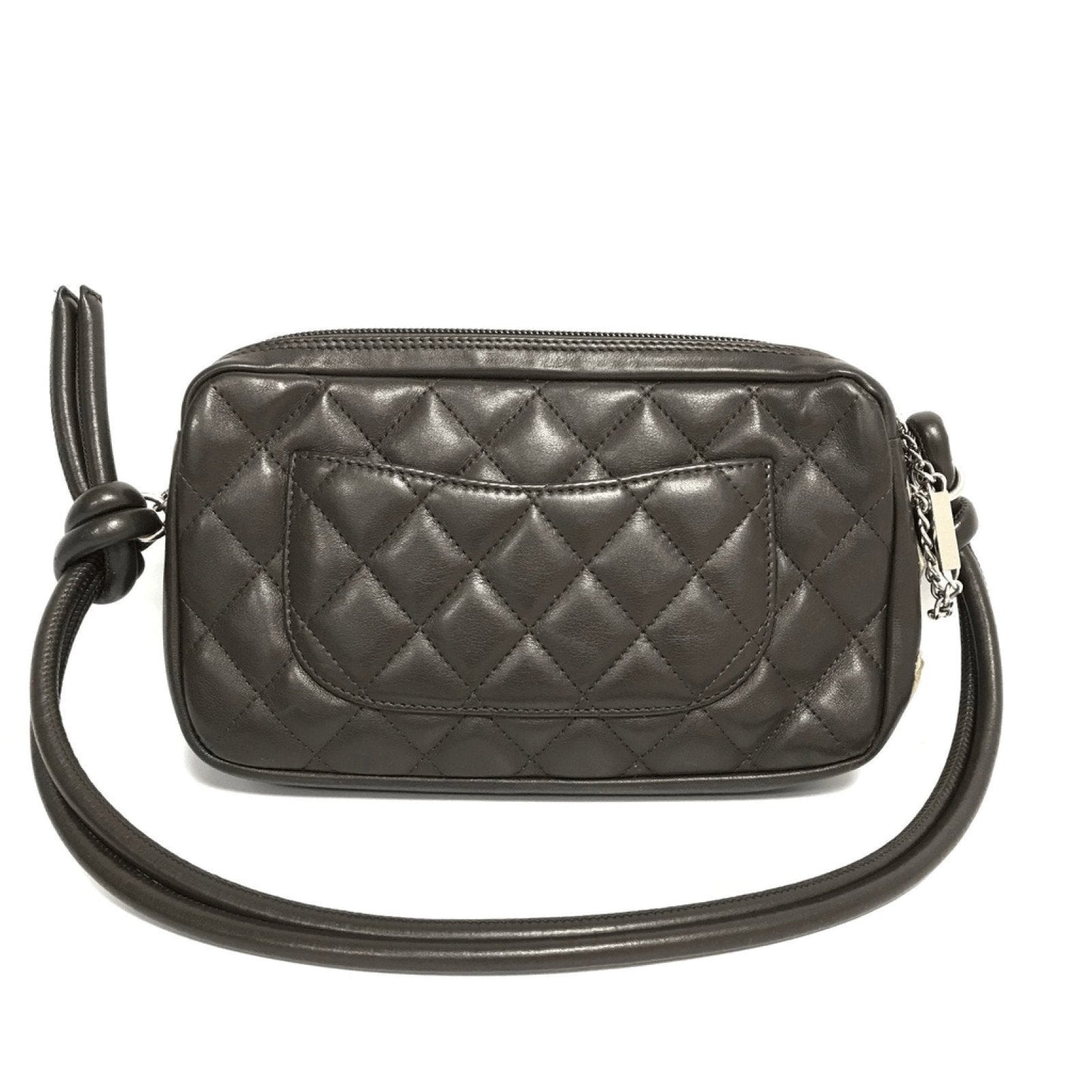 Chanel Brown Ligne Mini Bowler