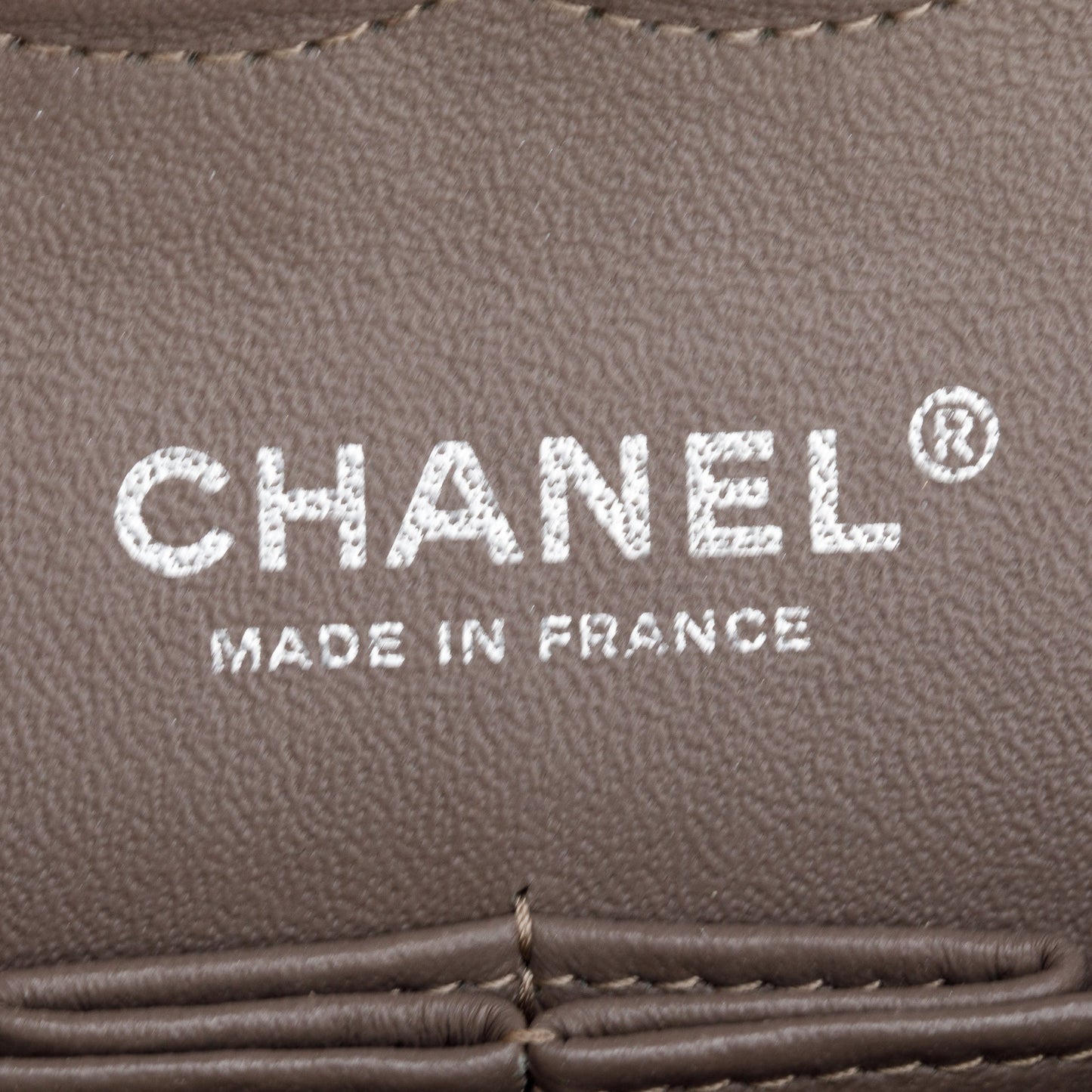 Chanel Brown Quilted Patent Leather Classic Medium Double Flap Bag