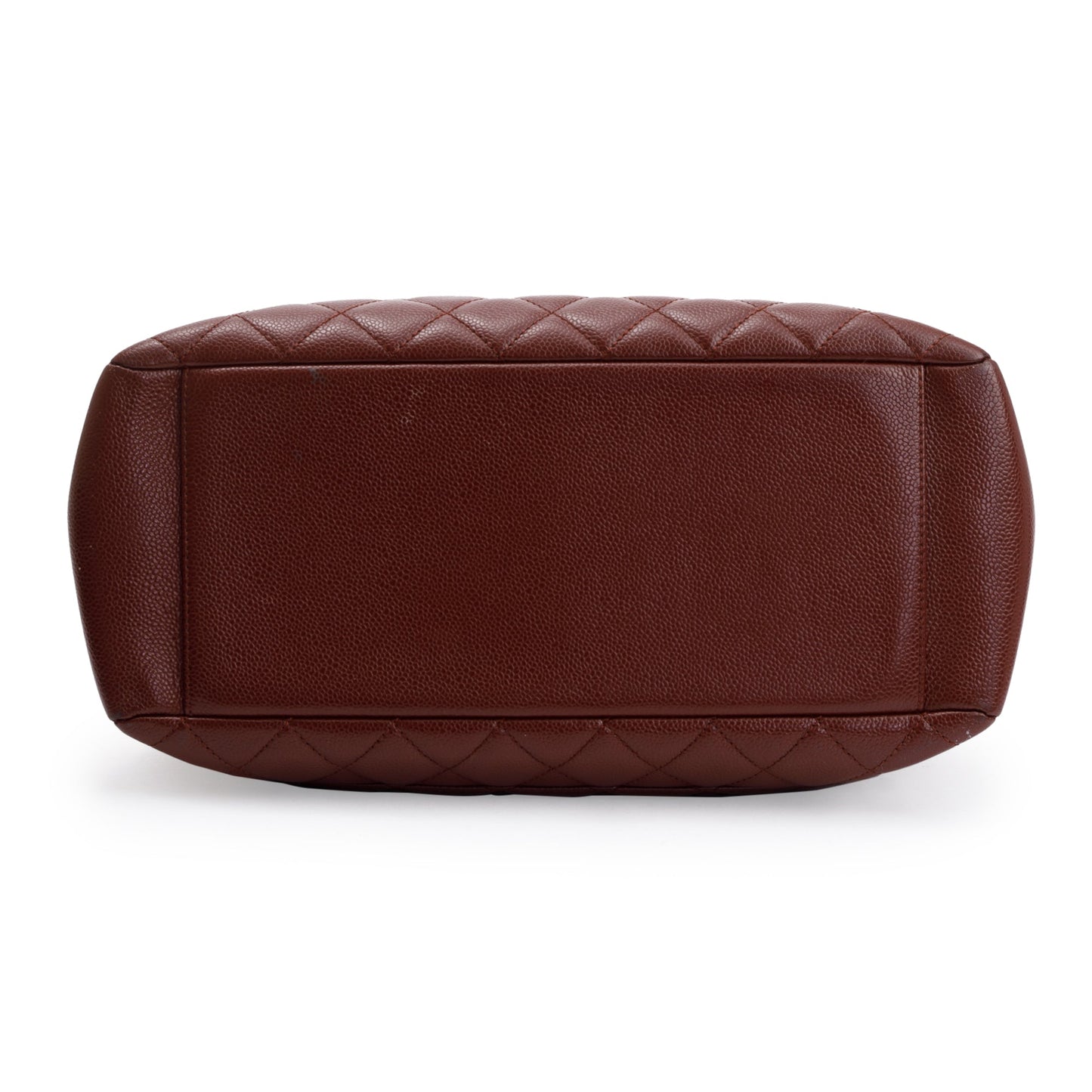 Chanel Burgundy Caviar Leather Grand Shopping Tote (GST)