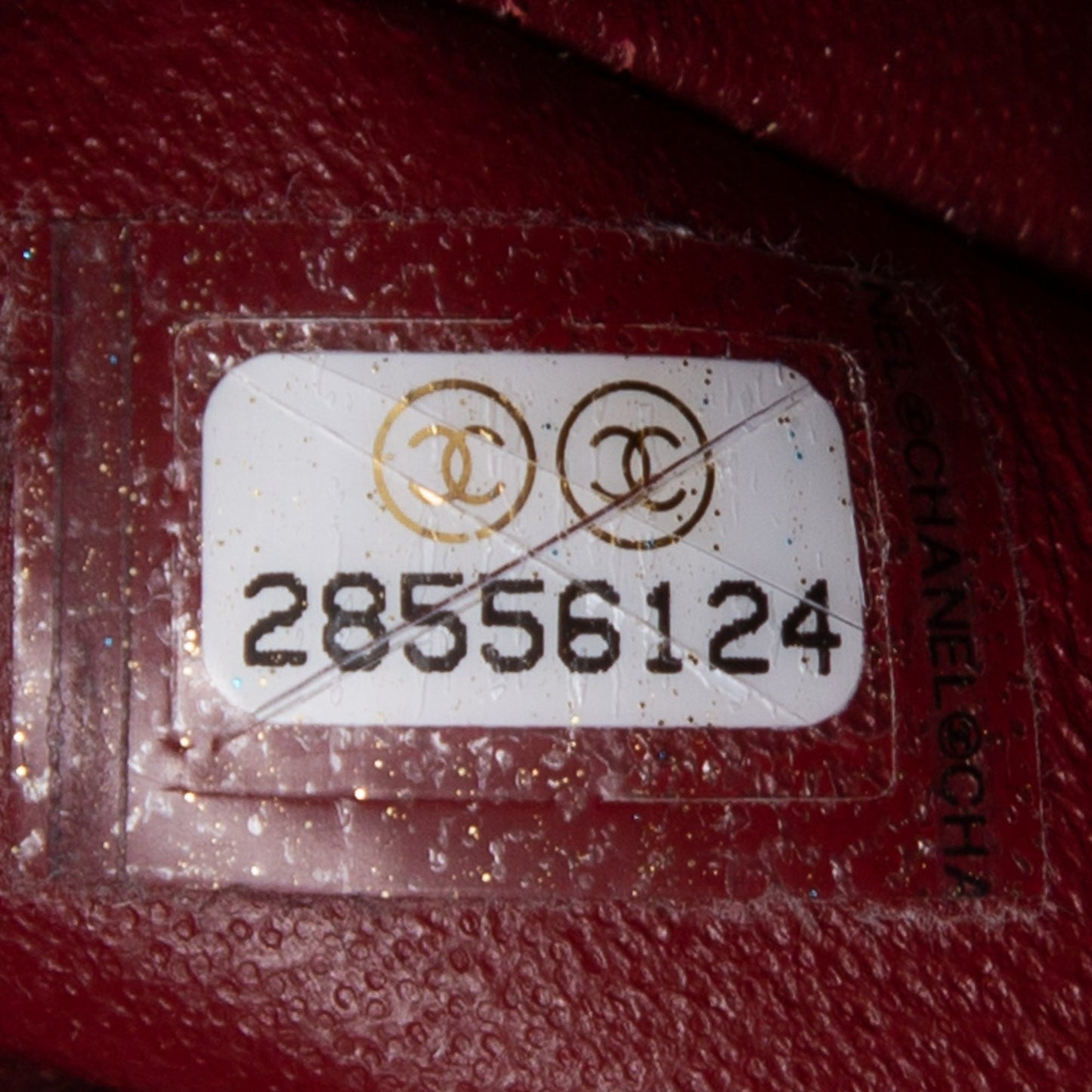 Chanel Burgundy Caviar Small Classic Double Flap Bag