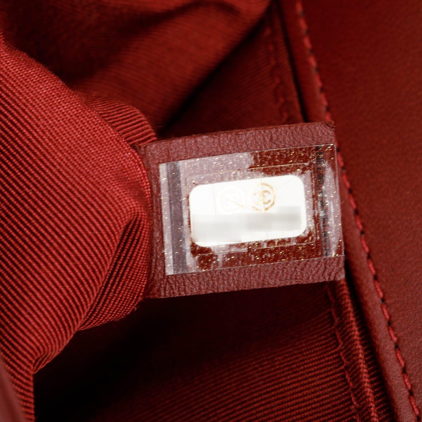Chanel Burgundy Quilted Lambskin Medium Boy Bag