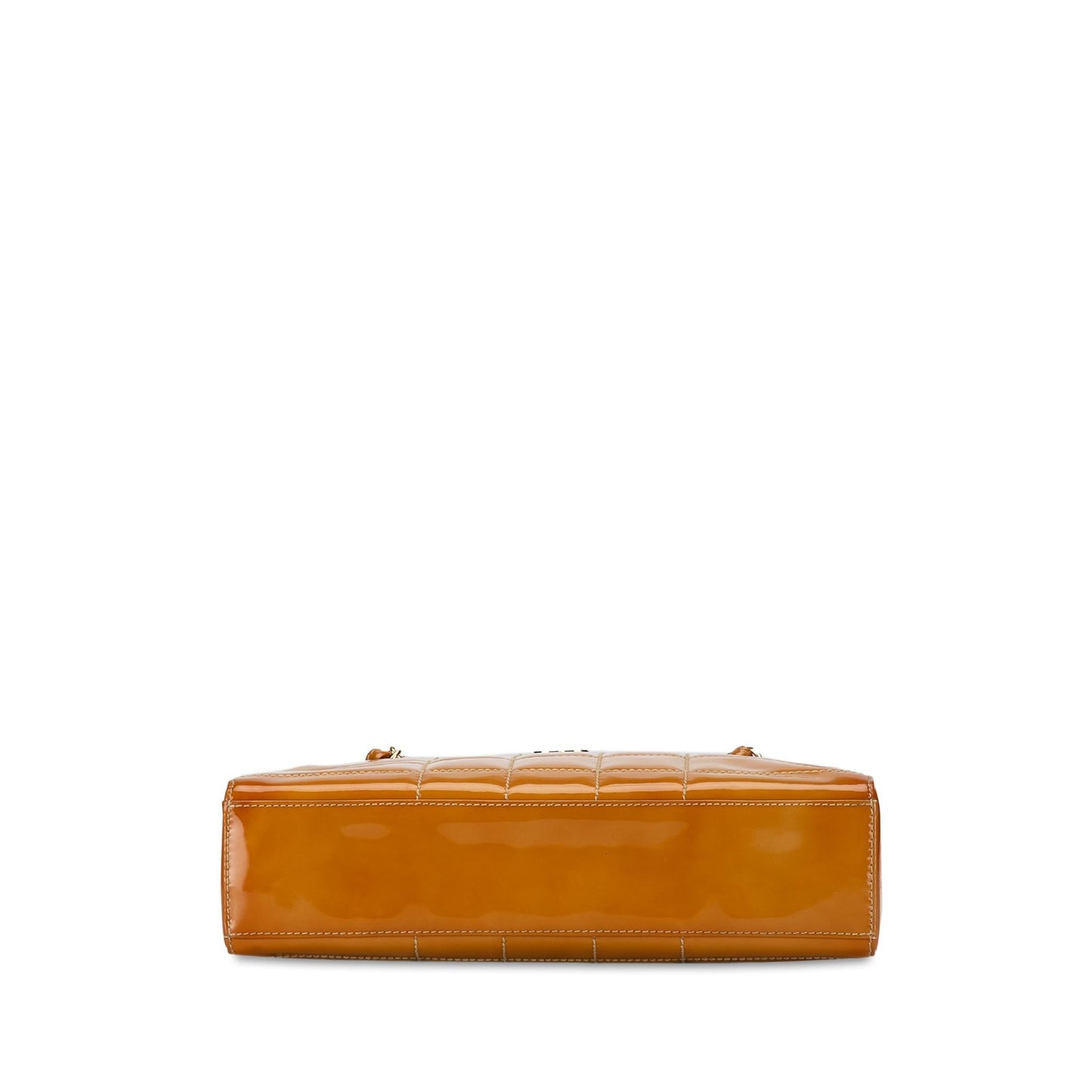 Chanel CC Chocolate Bar Patent Shoulder Bag (SHG-tneQSq)
