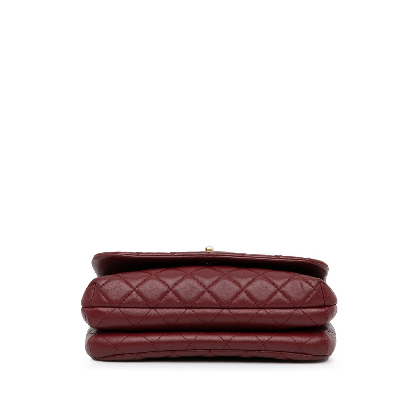 Chanel CC Quilted Lambskin Knock on Wood Satchel (SHG-wiPzxy)