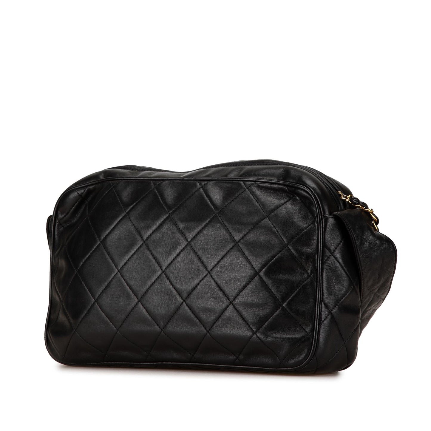 Chanel CC Quilted Lambskin Tassel Crossbody (SHG-pX511j)