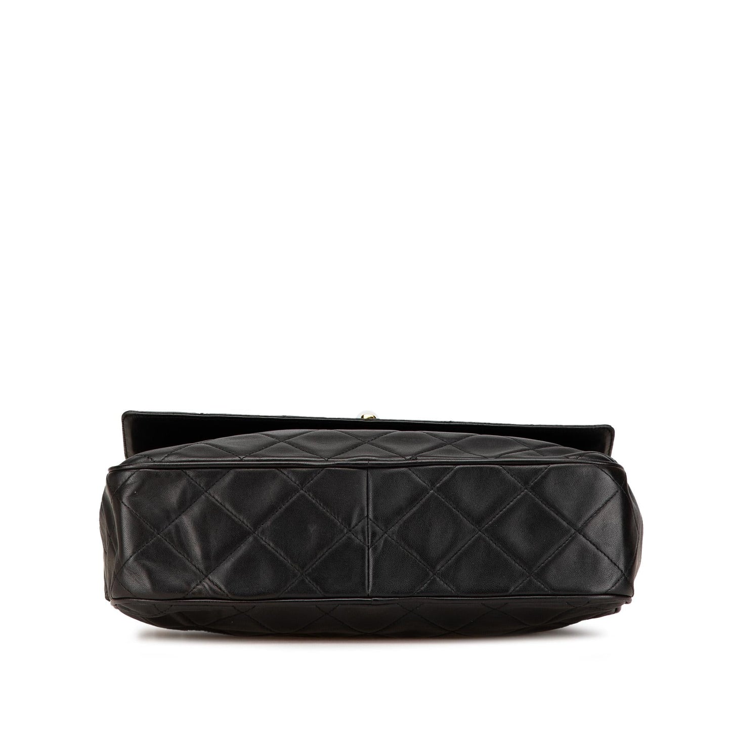 Chanel CC Quilted Lambskin Tassel Crossbody