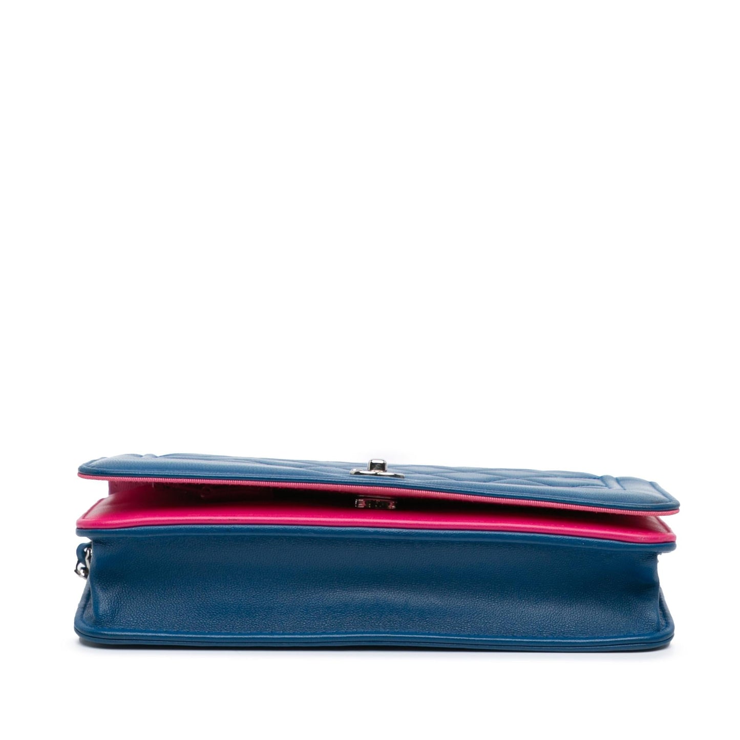 Chanel CC Quilted Lambskin Wallet On Chain
