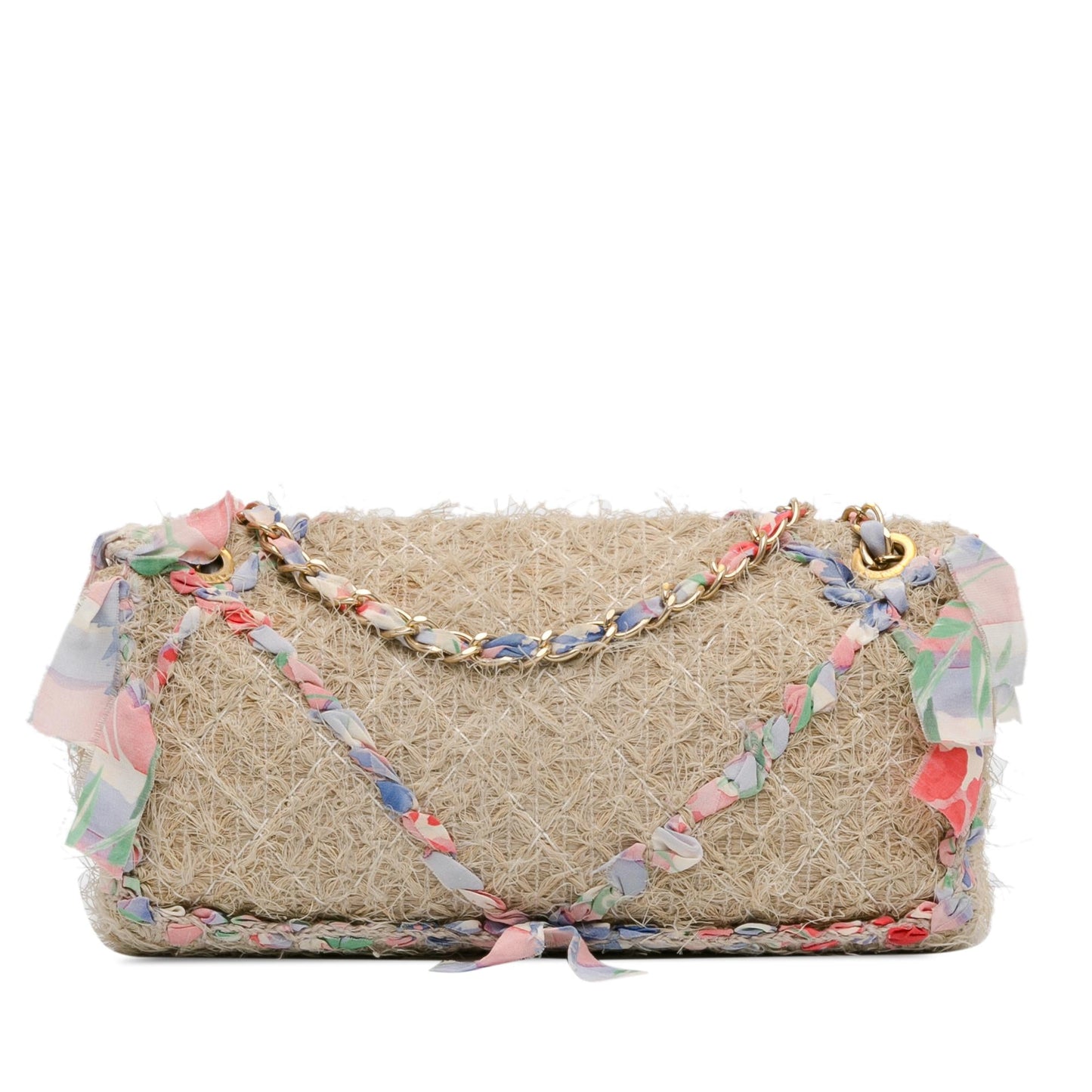Chanel CC Straw Country Flap (SHG-d50HRy)