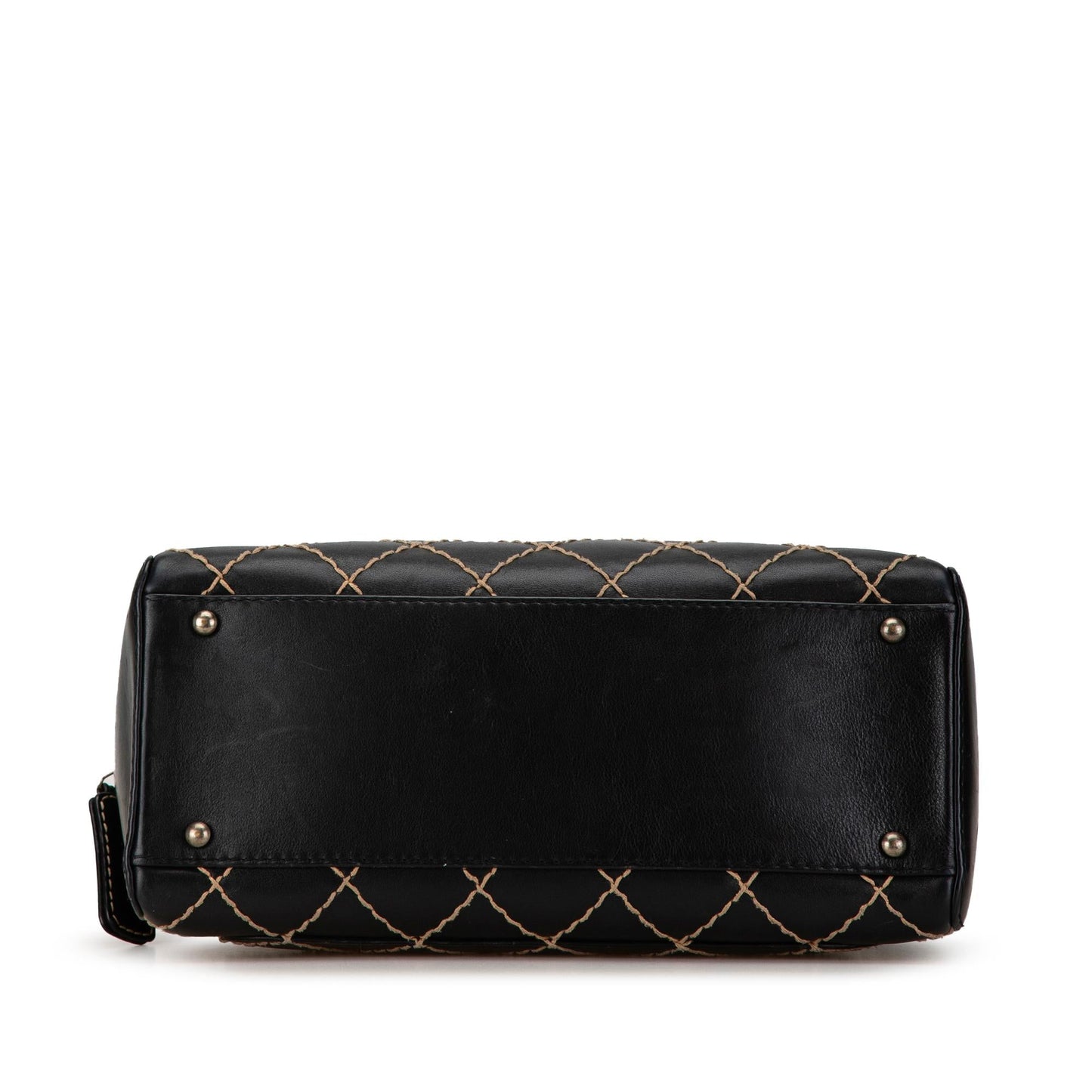 Chanel CC Wild Stitch Lambskin Handbag (SHG-PztZdy)
